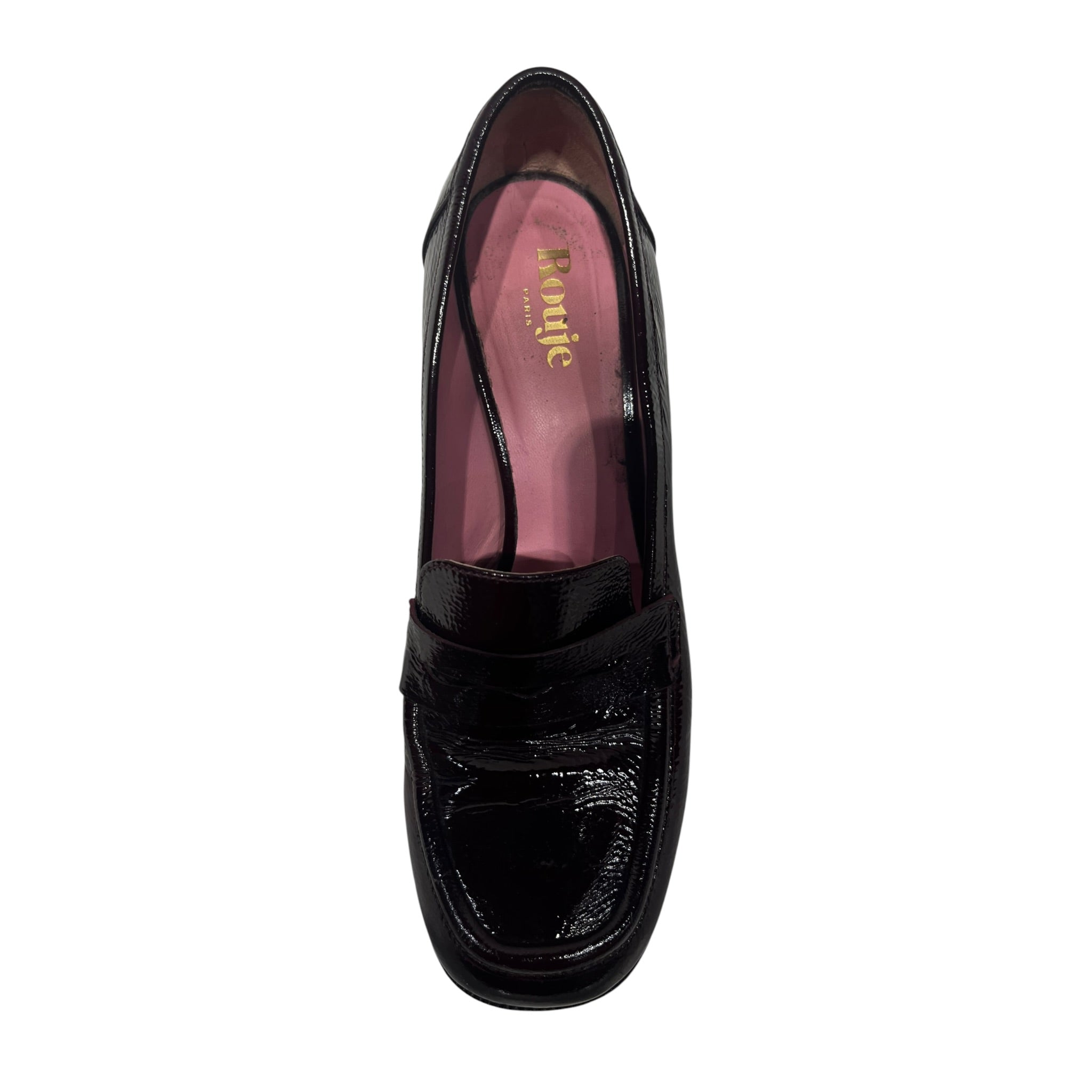 Rouje/Heels/EU 39/Leather/BRD/LOAFER HEEL view 3