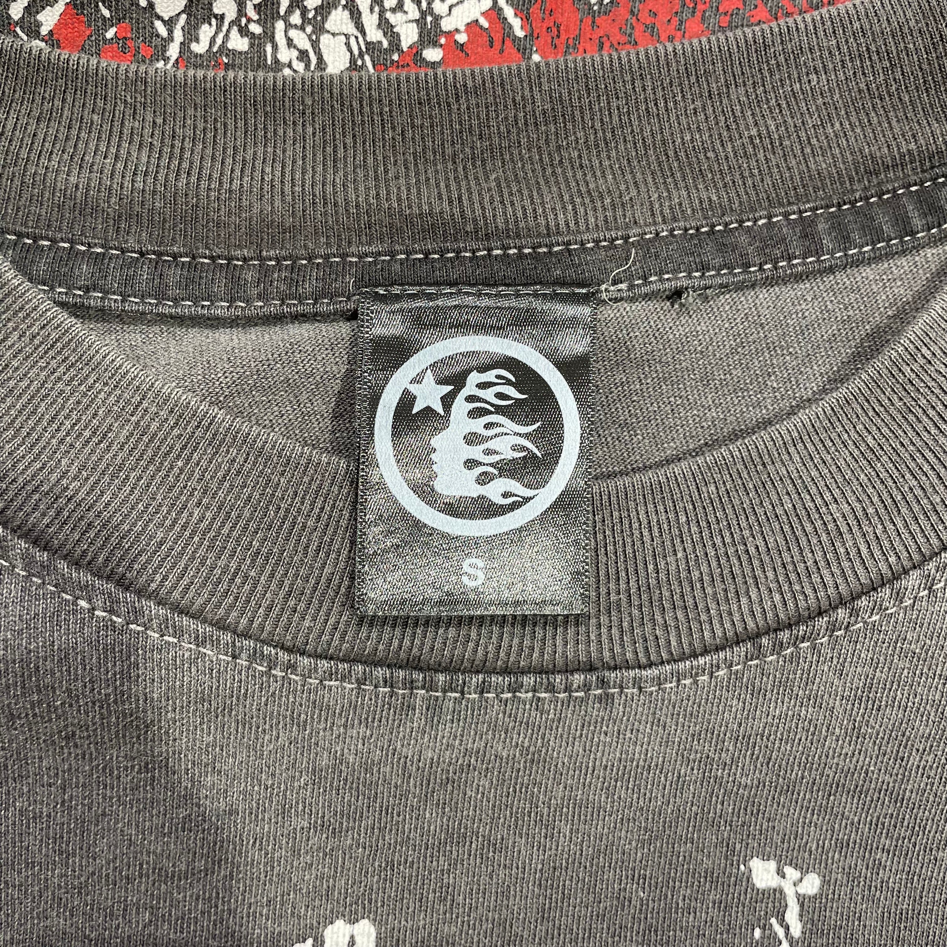 HELLSTAR/T-Shirt/S/Cotton/GRY/ view 3