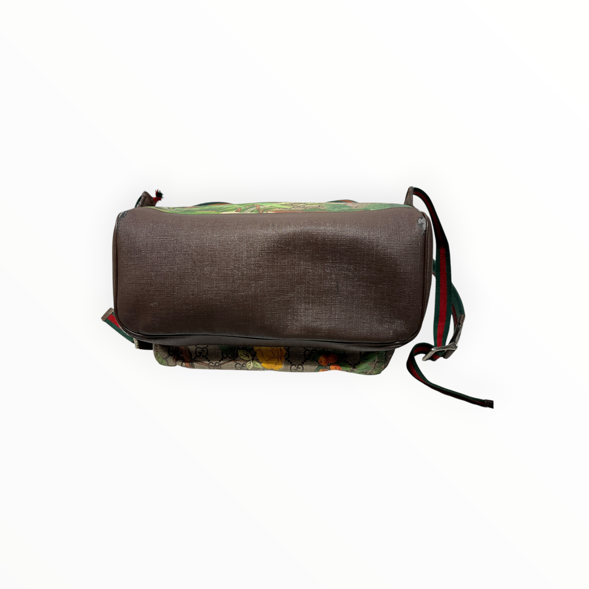 GUCCI/Backpack/Monogram/Leather/BRW/GG Supreme Tian Print Backpack view 3