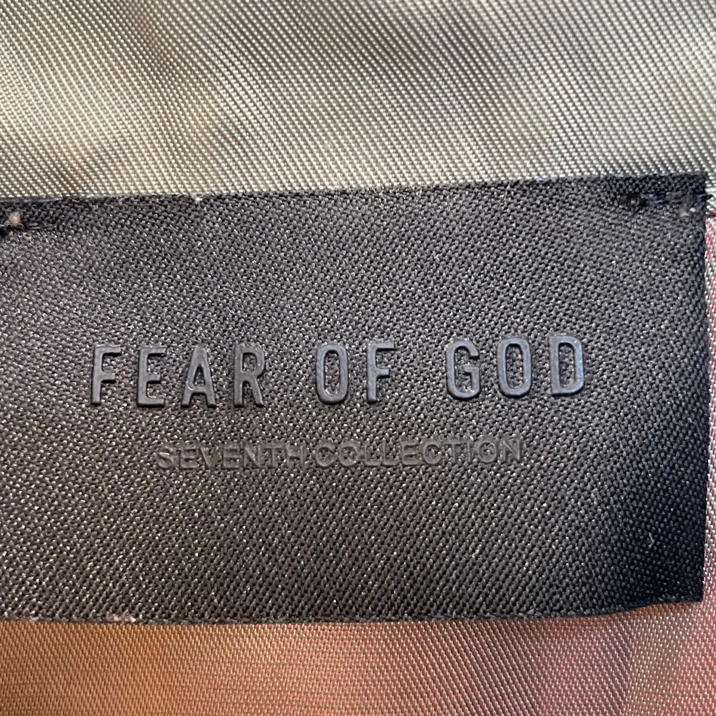 FEAR OF GOD/Jacket/L/Nylon/KHK/iridecent inside linen view 3