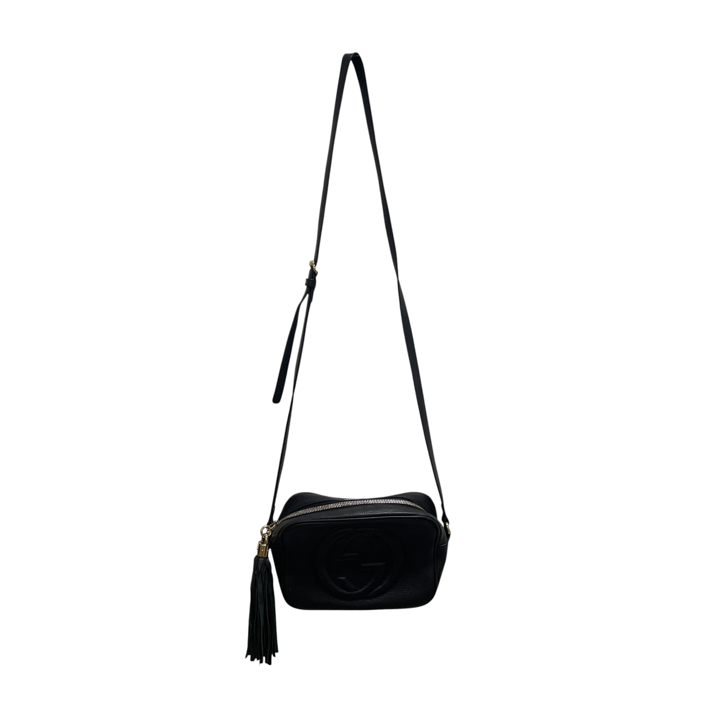 GUCCI/Cross Body Bag/Leather/BLK/KQXDX9Q view 1
