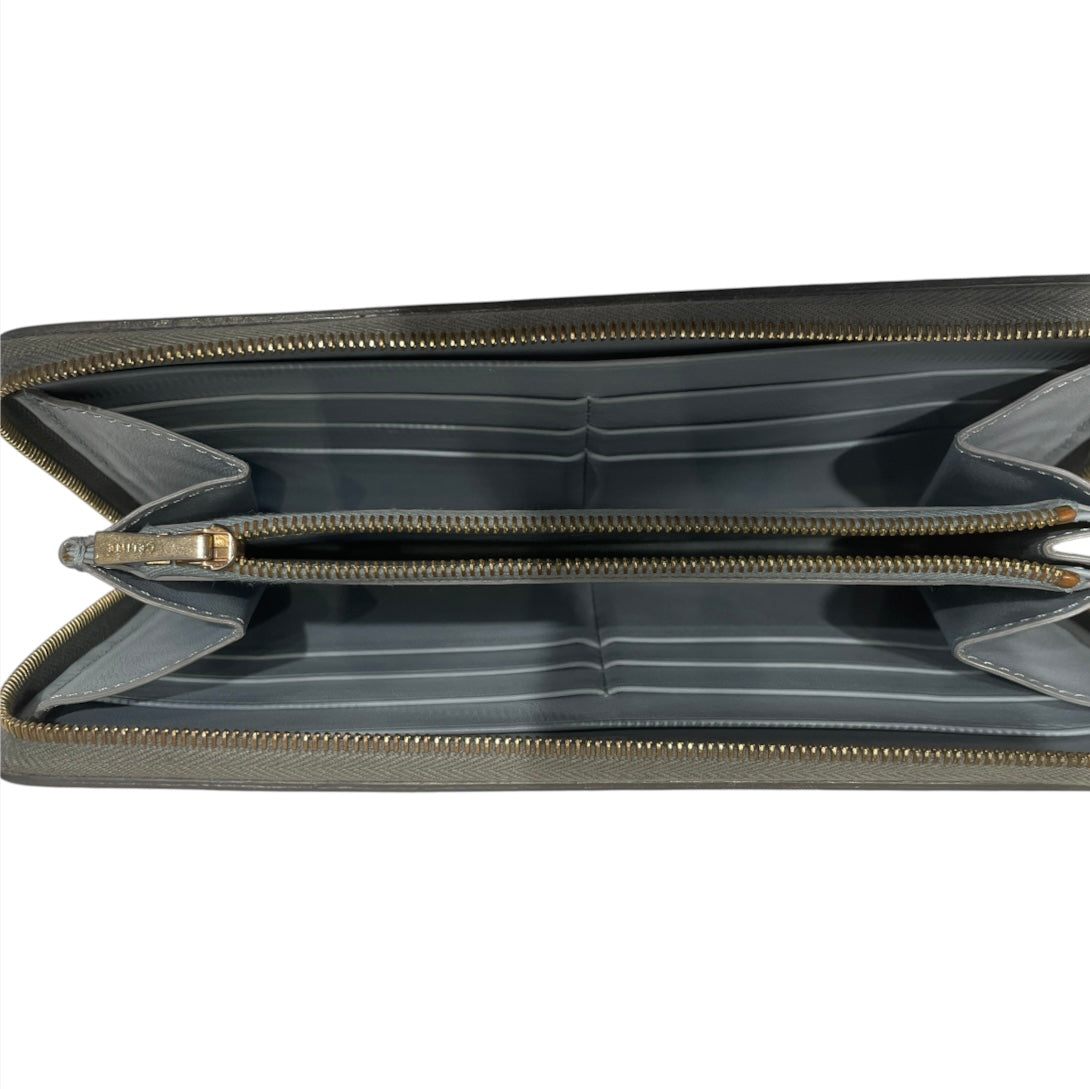 CELINE/Long Wallet/Leather/GRY/L's/ view 4
