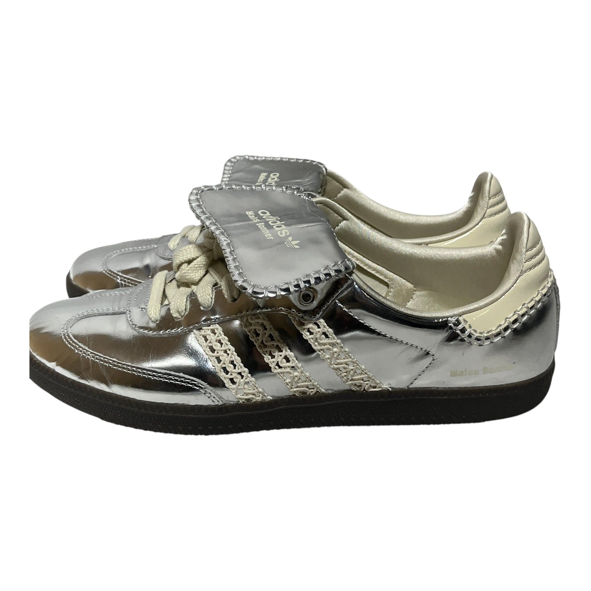 adidas/WALES BONNER/Low-Sneakers/US 11/Leather/SLV/samba view 4