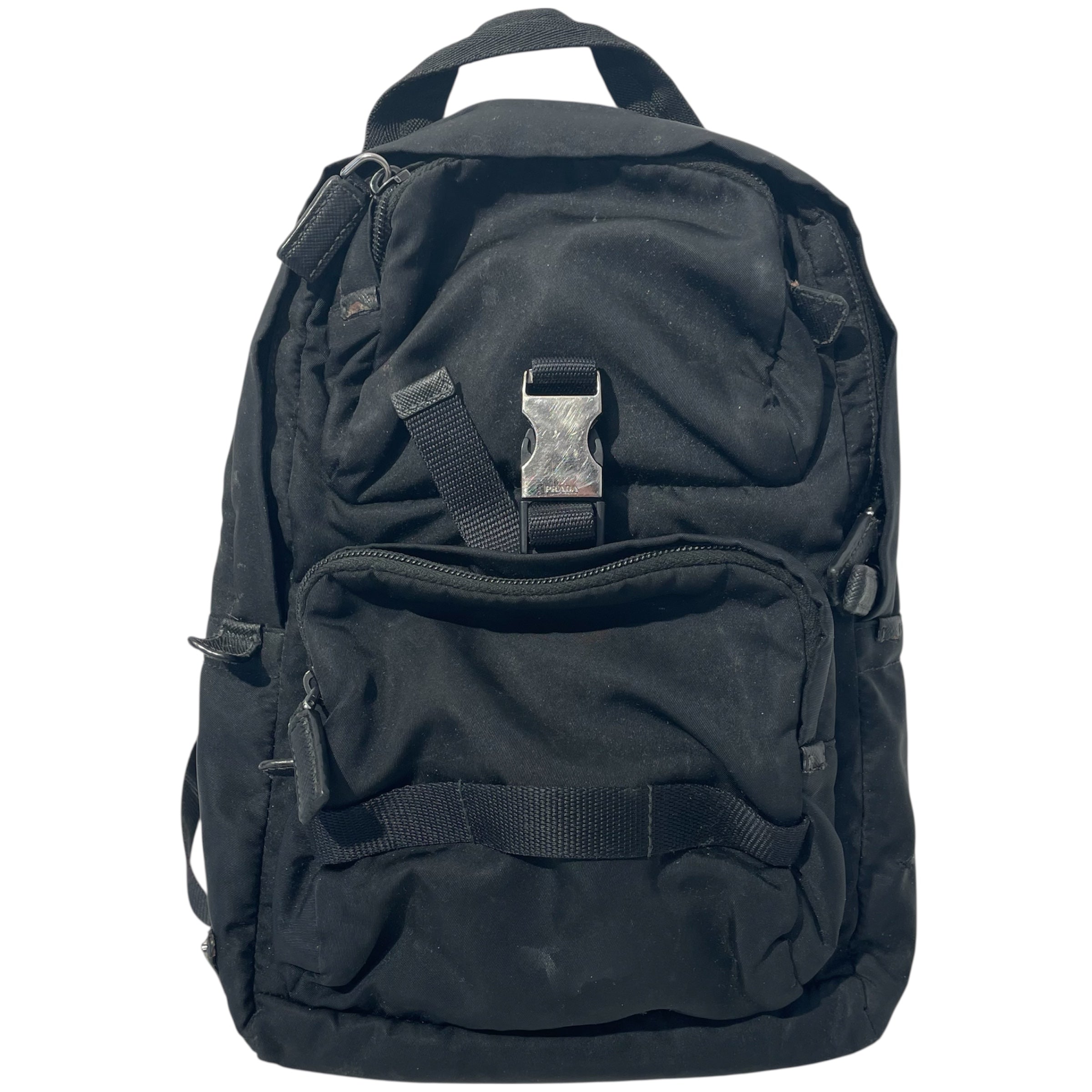 PRADA/Backpack/Nylon/BLK/165 view 1