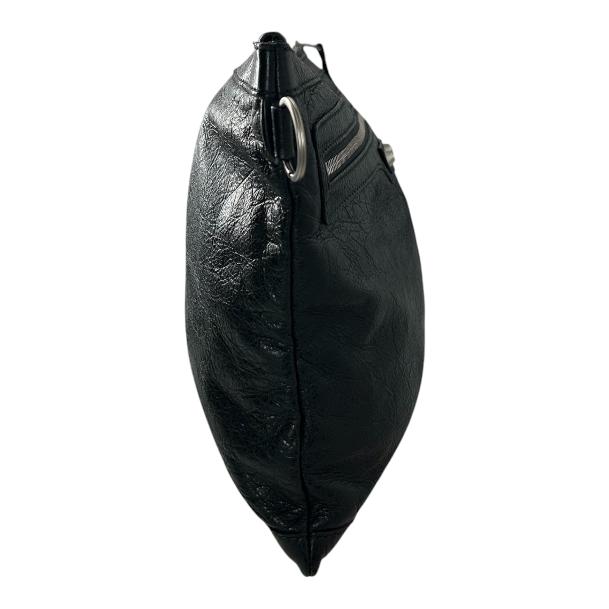 BALENCIAGA/Clutch Bag/Leather/GRY/LE CITY CLUTCH view 3