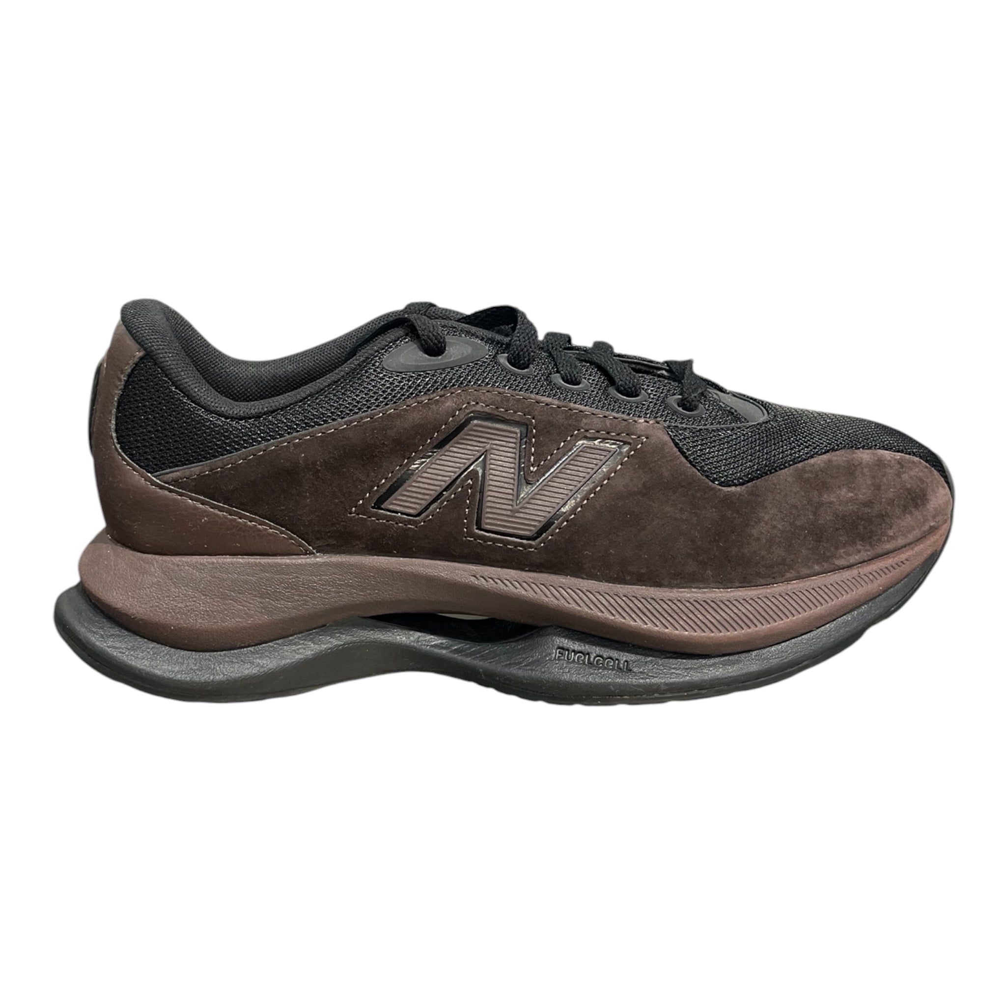 NEW BALANCE/Low-Sneakers/US 10/Suede/BRW/tf100/blk/dark brw view 4