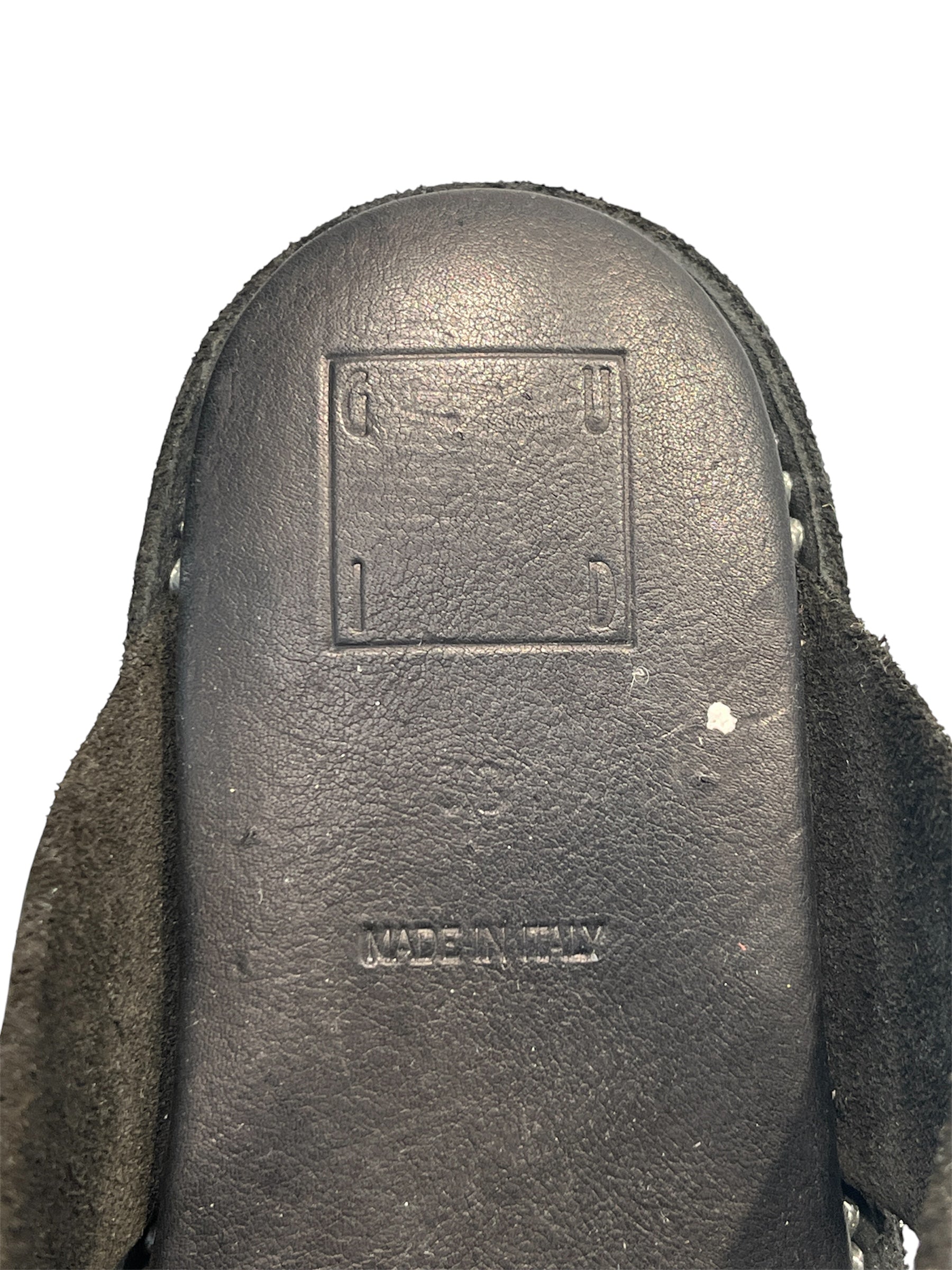 GUIDI/Sandals/EU 38/Leather/BLK/Open-Toe/FLP03 LEATHER FLIP FLOP view 4