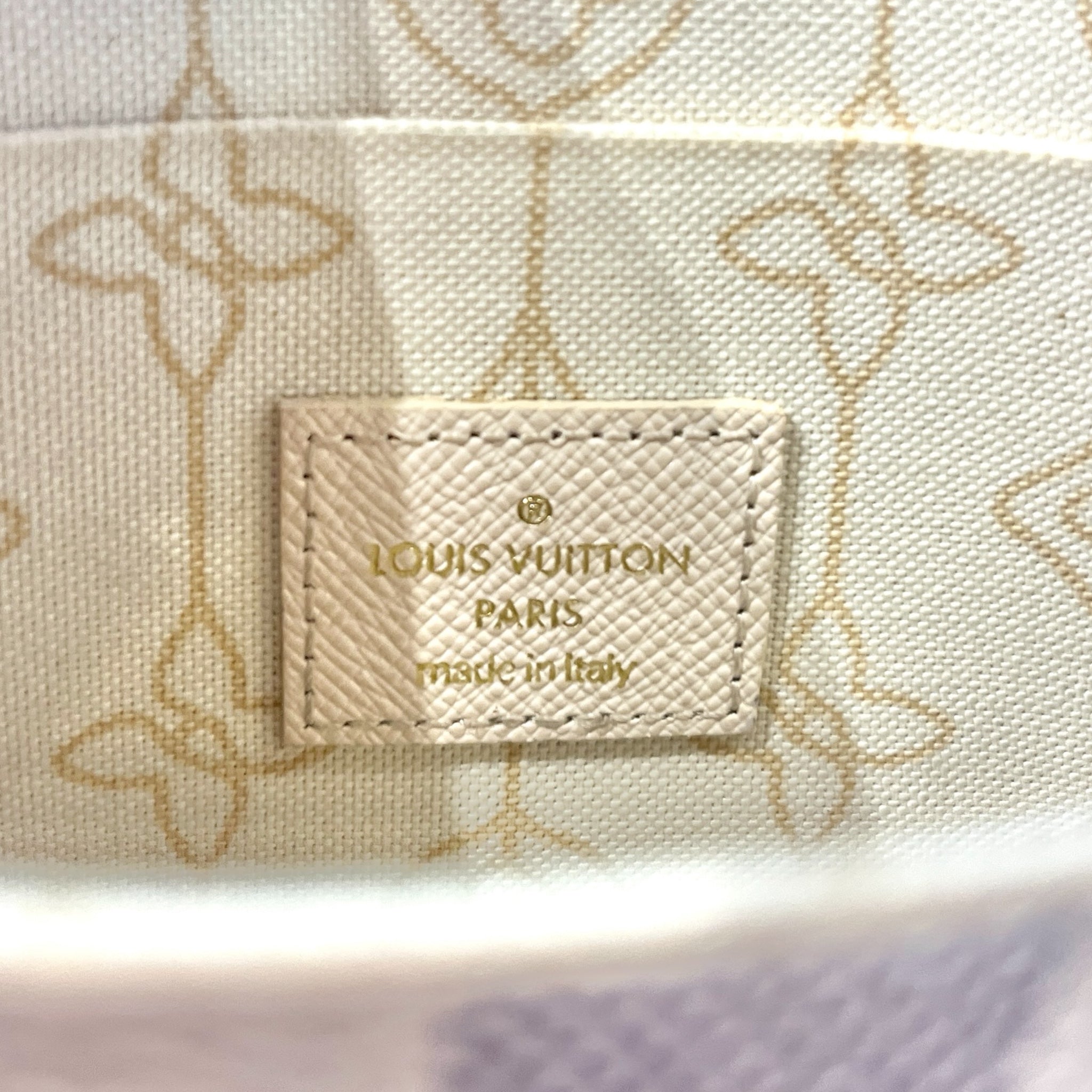 LOUIS VUITTON/Cross Body Bag/Iridescent/Leather/CRM/NAUTICAL FELICIE POCHETTE view 5