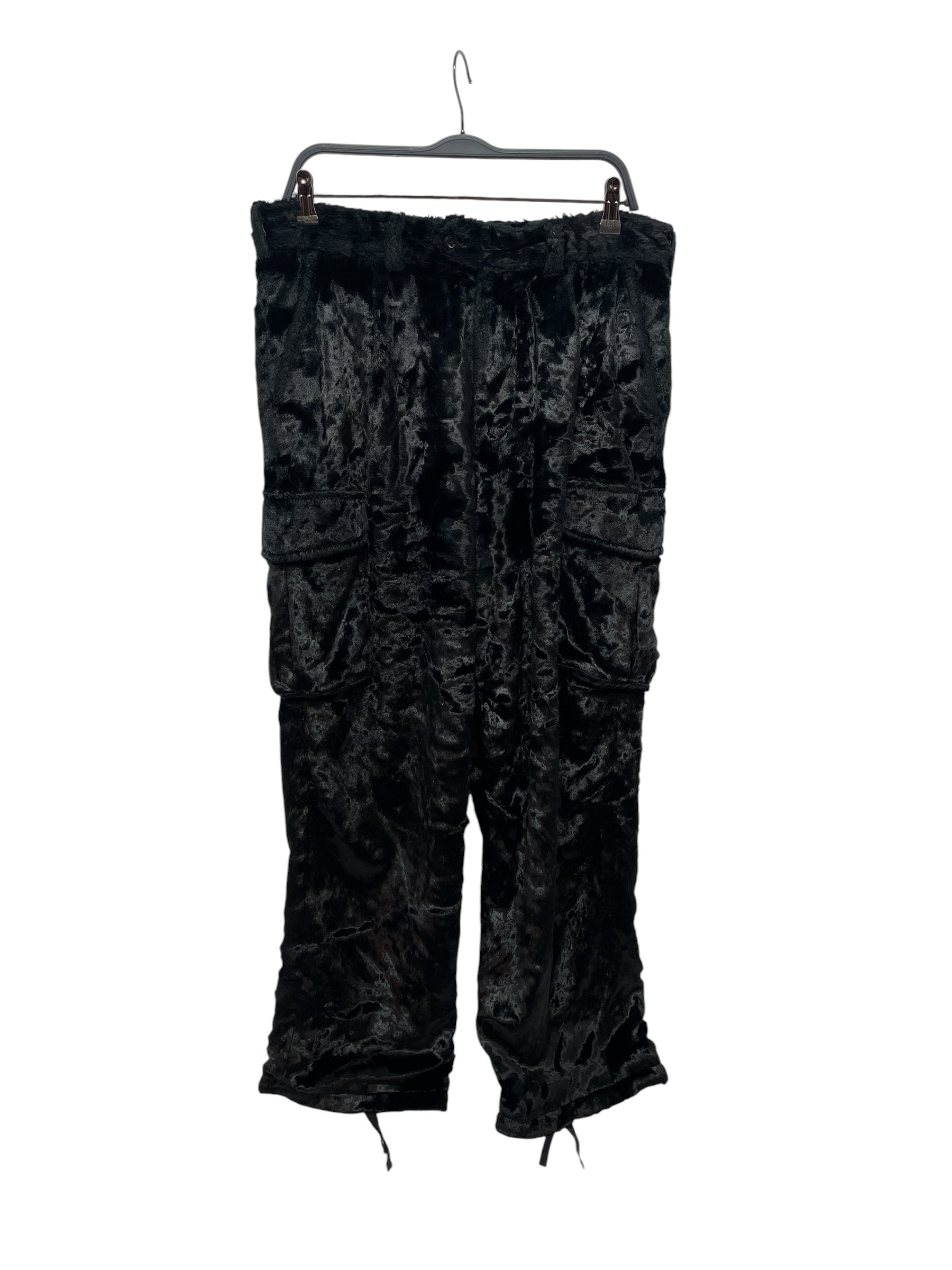 YOHJI YAMAMOTO/Supreme/Pants/32/Cotton/BLK/BLCK VELVET PANTS view 1