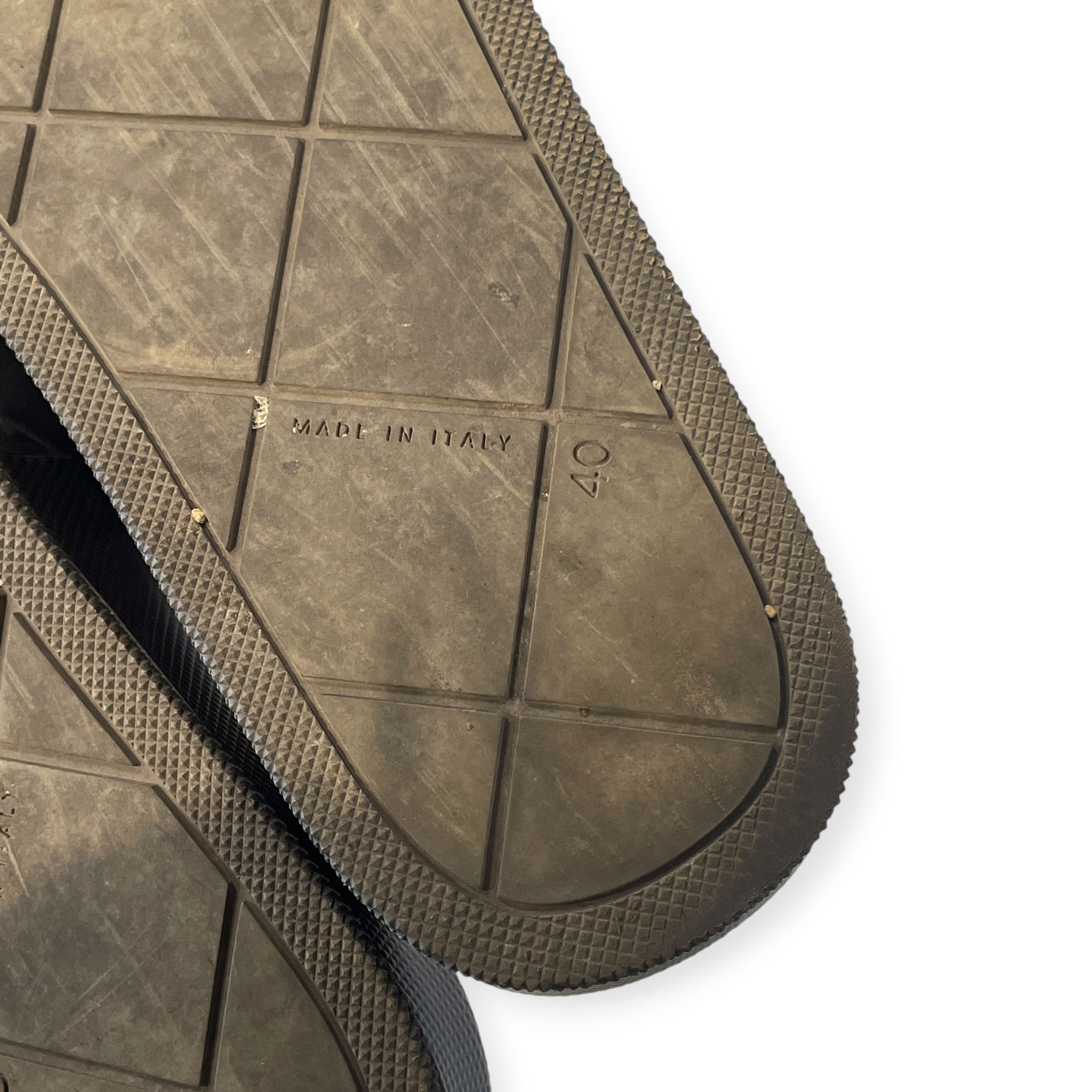 BOTTEGA VENETA/Sandals/EU 40/BLK/QUILTED RUBBER SLIDES view 5