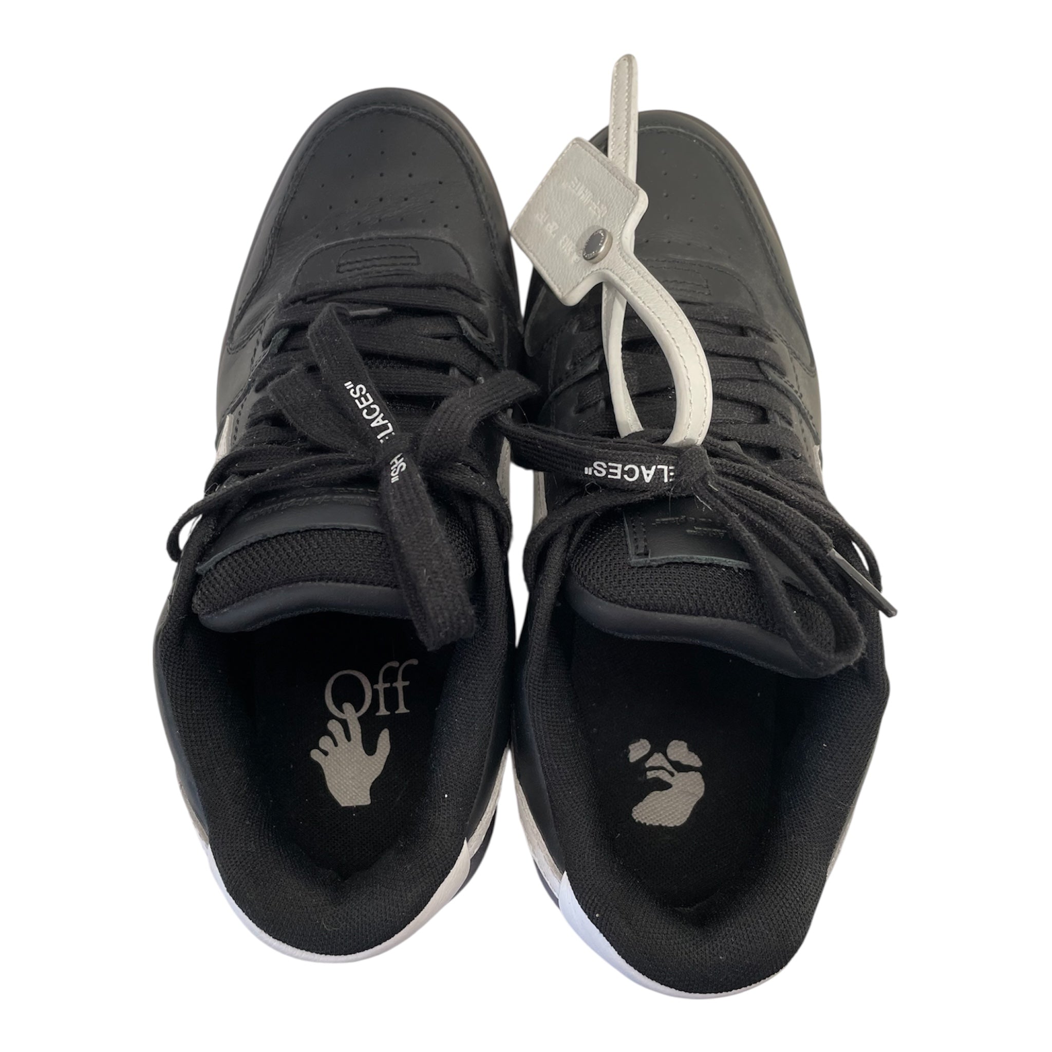 OFF-WHITE/Low-Sneakers/Cotton/BLK/ view 3