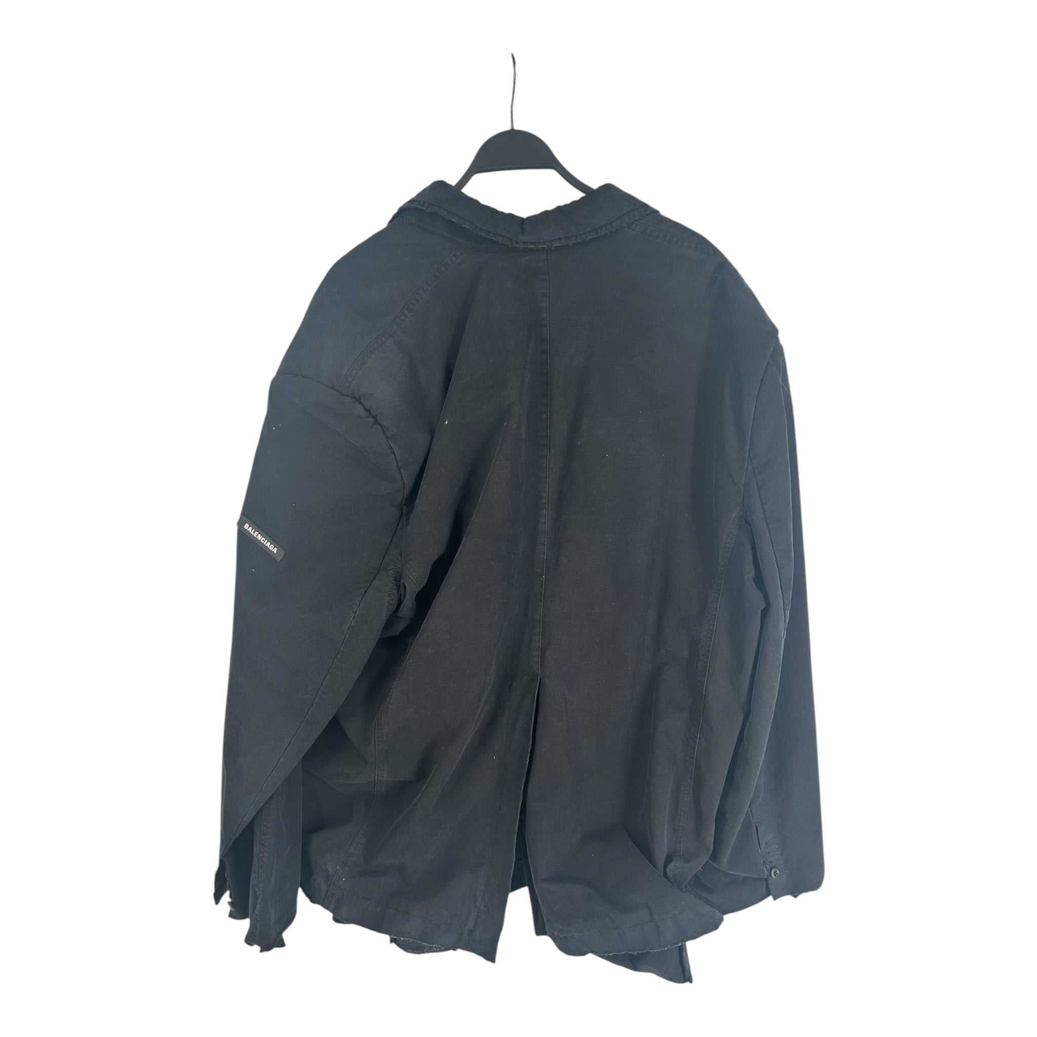 BALENCIAGA/Tailored Jkt/3/Cotton/BLK/jp57 2023 00279 view 2
