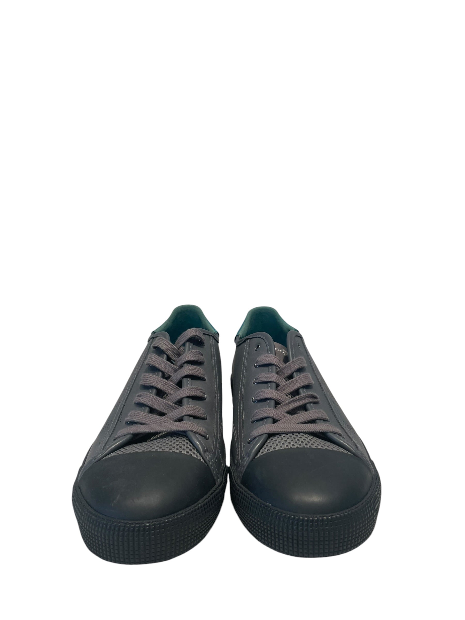 COACH/Low-Sneakers/US 8.5/GRY/Green Ankle Logo view 3