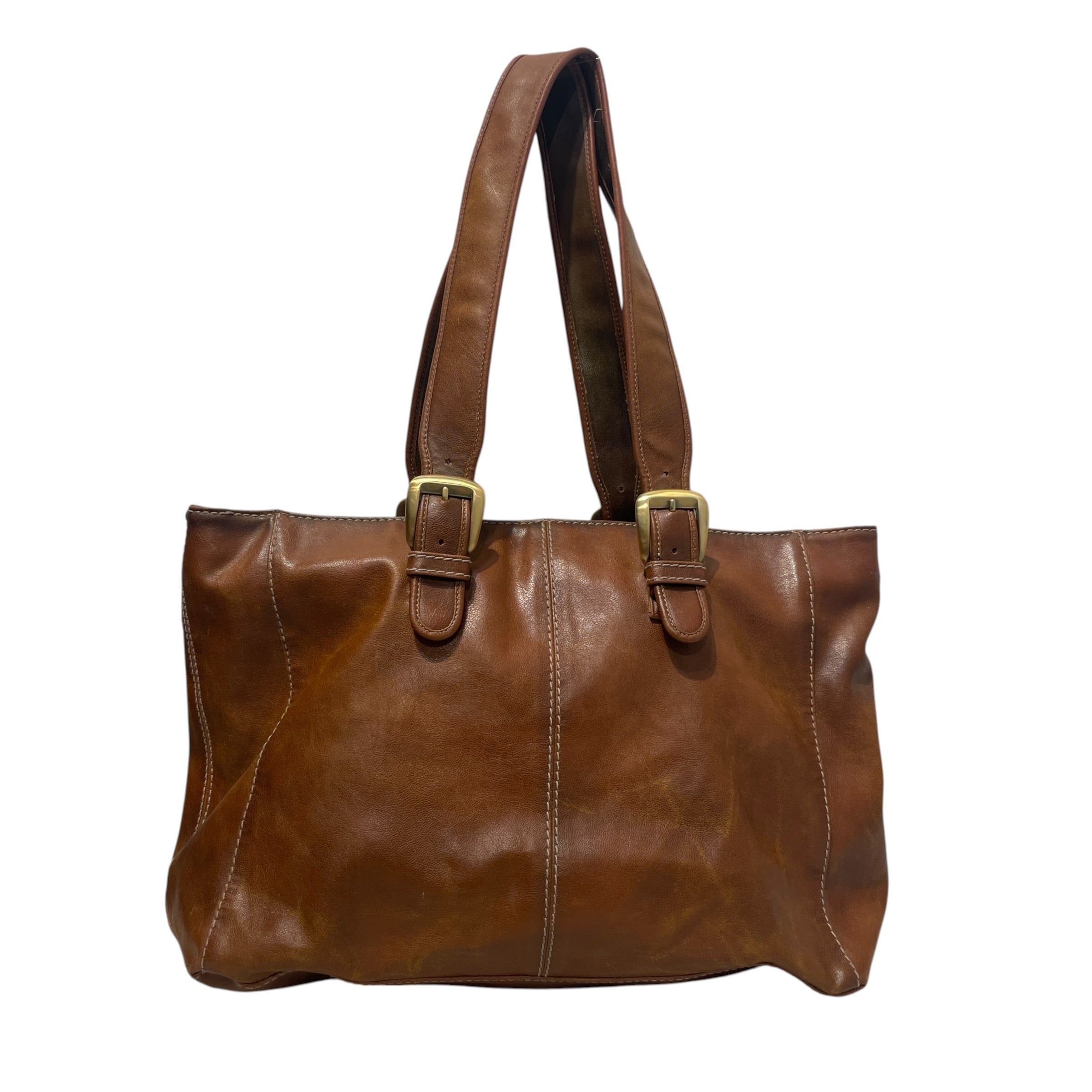 STELLAMcCARTNEY/Hand Bag/Leather/BRW/Large Zip-Up Tote Bag view 2
