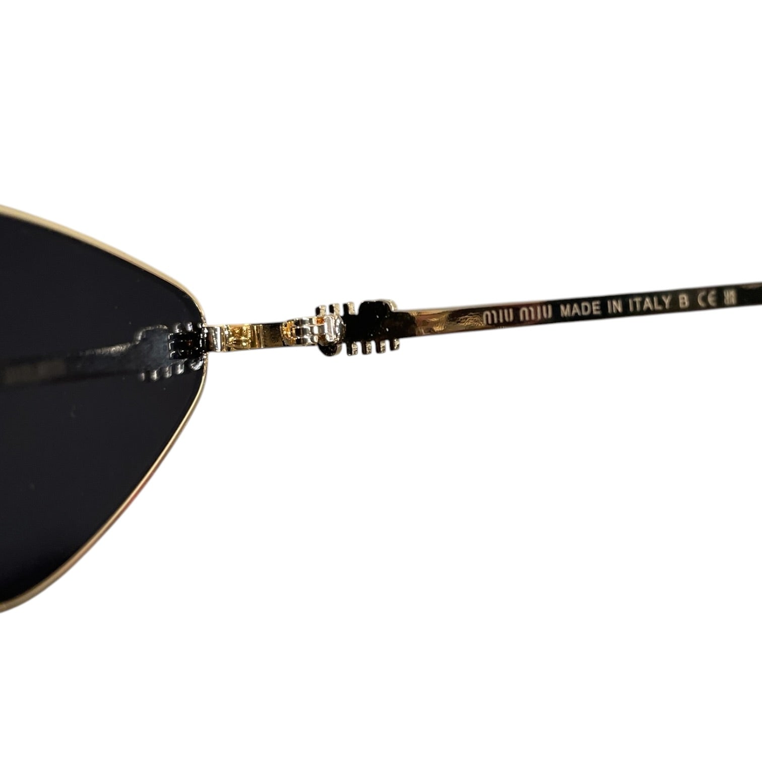 MIU MIU/Sunglasses/Celluloid/GLD/SMU 56ZS view 3