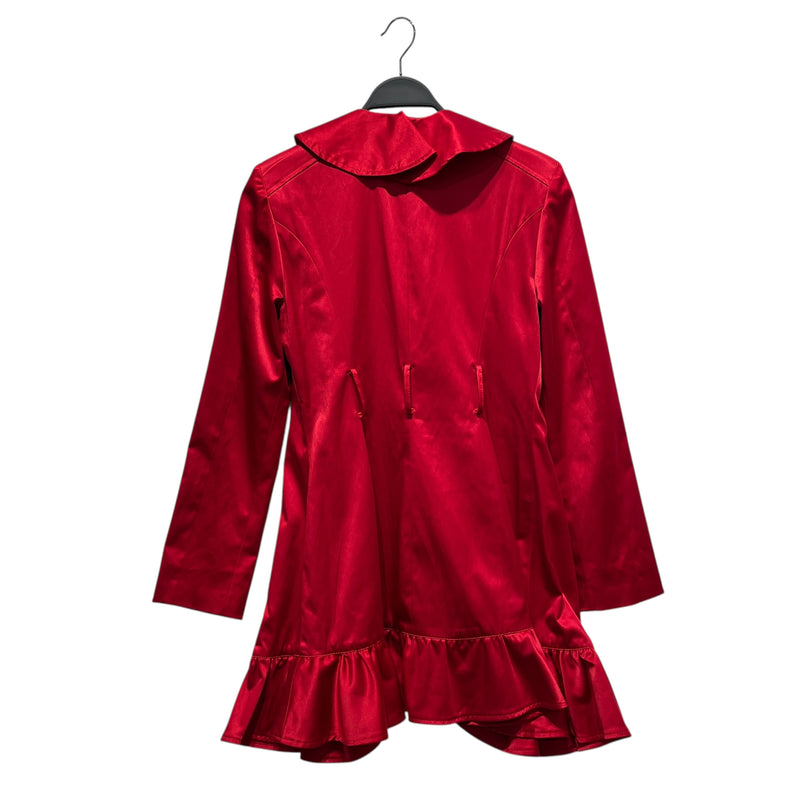 Bebe/Jacket/S/Nylon/RED/BEBE Y2K RED ELEGANCE JKT