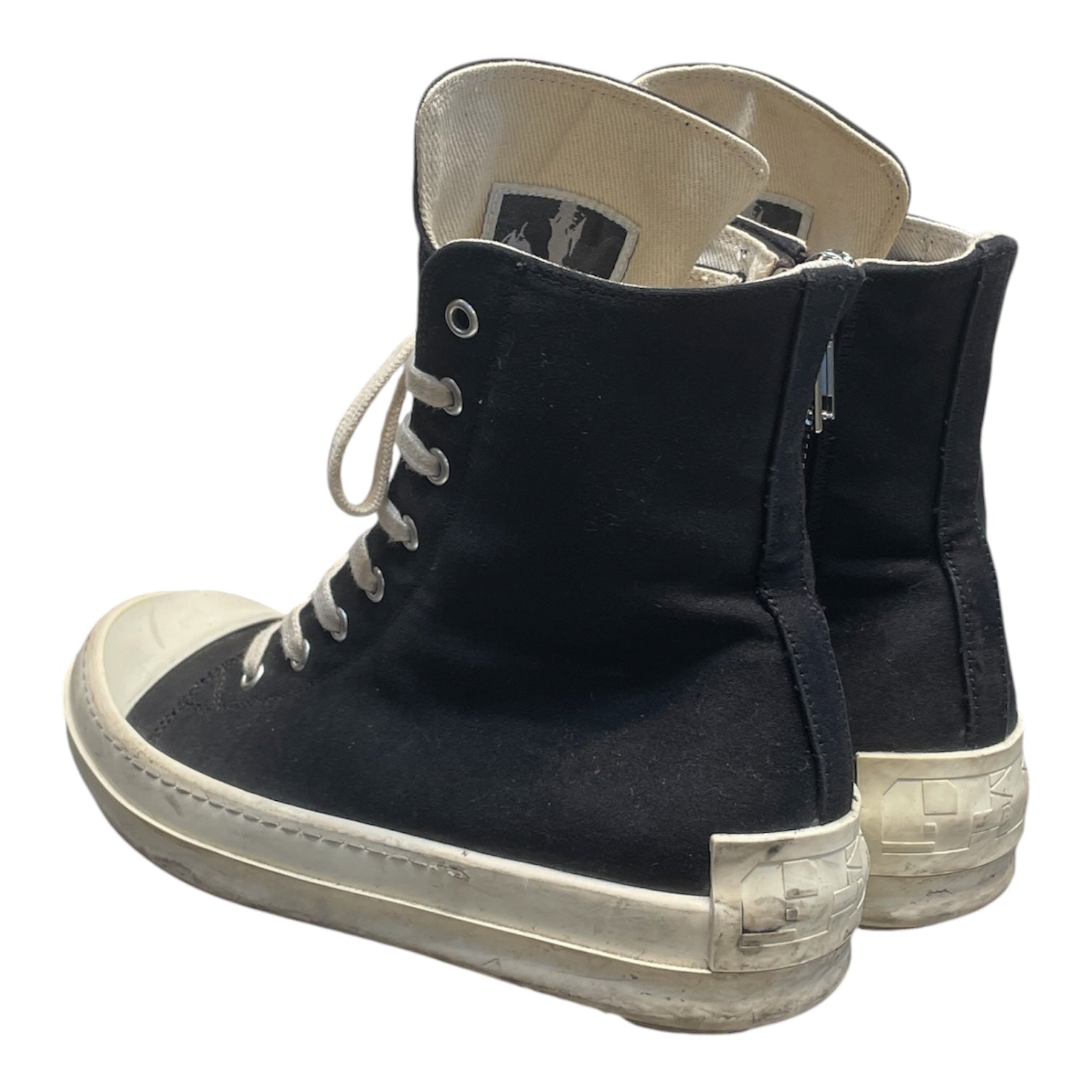 RICK OWENS DRKSHDW/Hi-Sneakers/EU 39/Cotton/BLK/ view 2