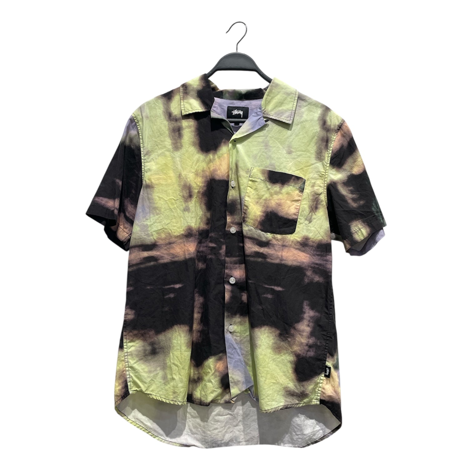 STUSSY/Hawaiian Shirt/M/Cotton/MLT/All Over Print/Stussy Leary Shirt view 1