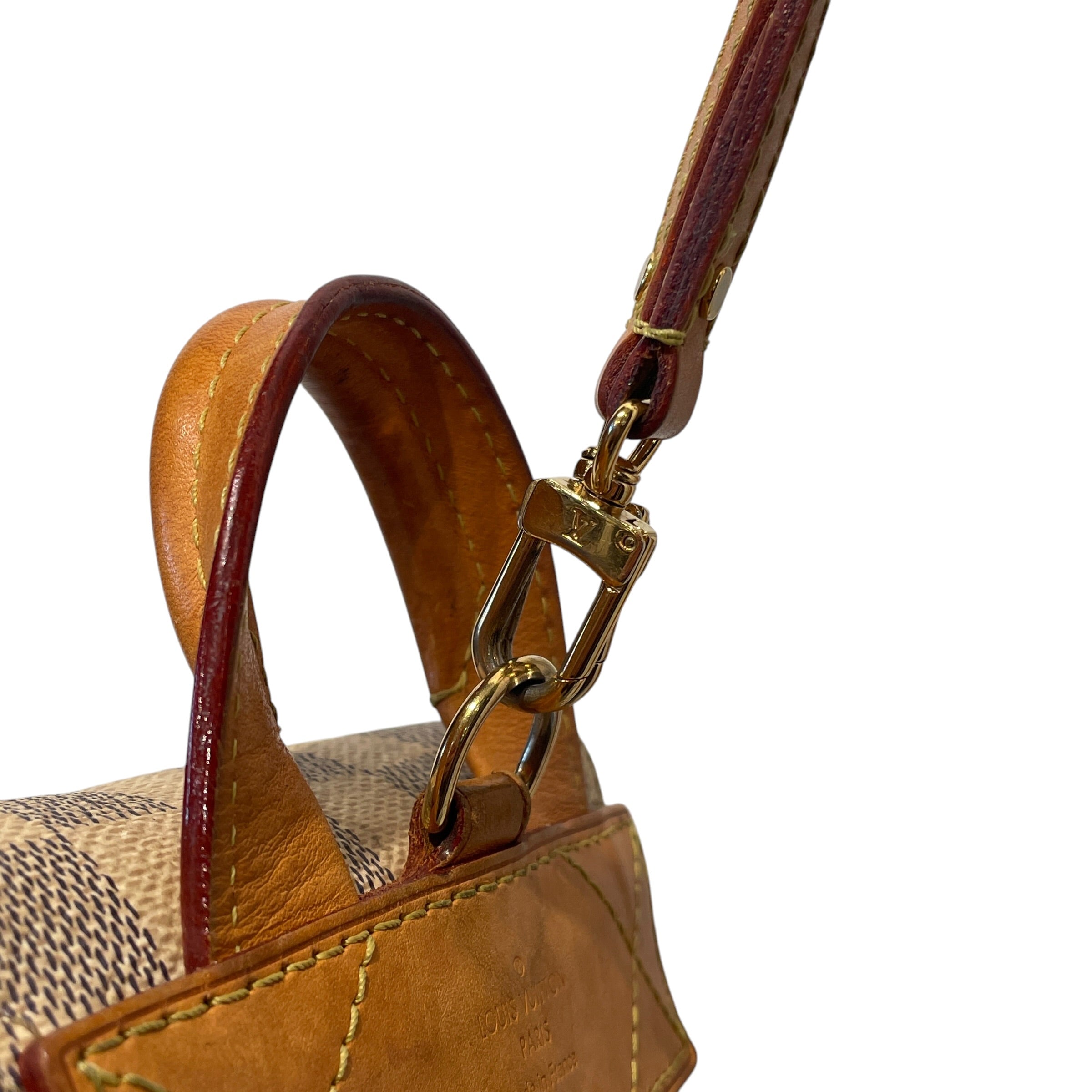 LOUIS VUITTON/Backpack/Hombre Check/CRM/DAMIER AZUR SPERONE BB view 9