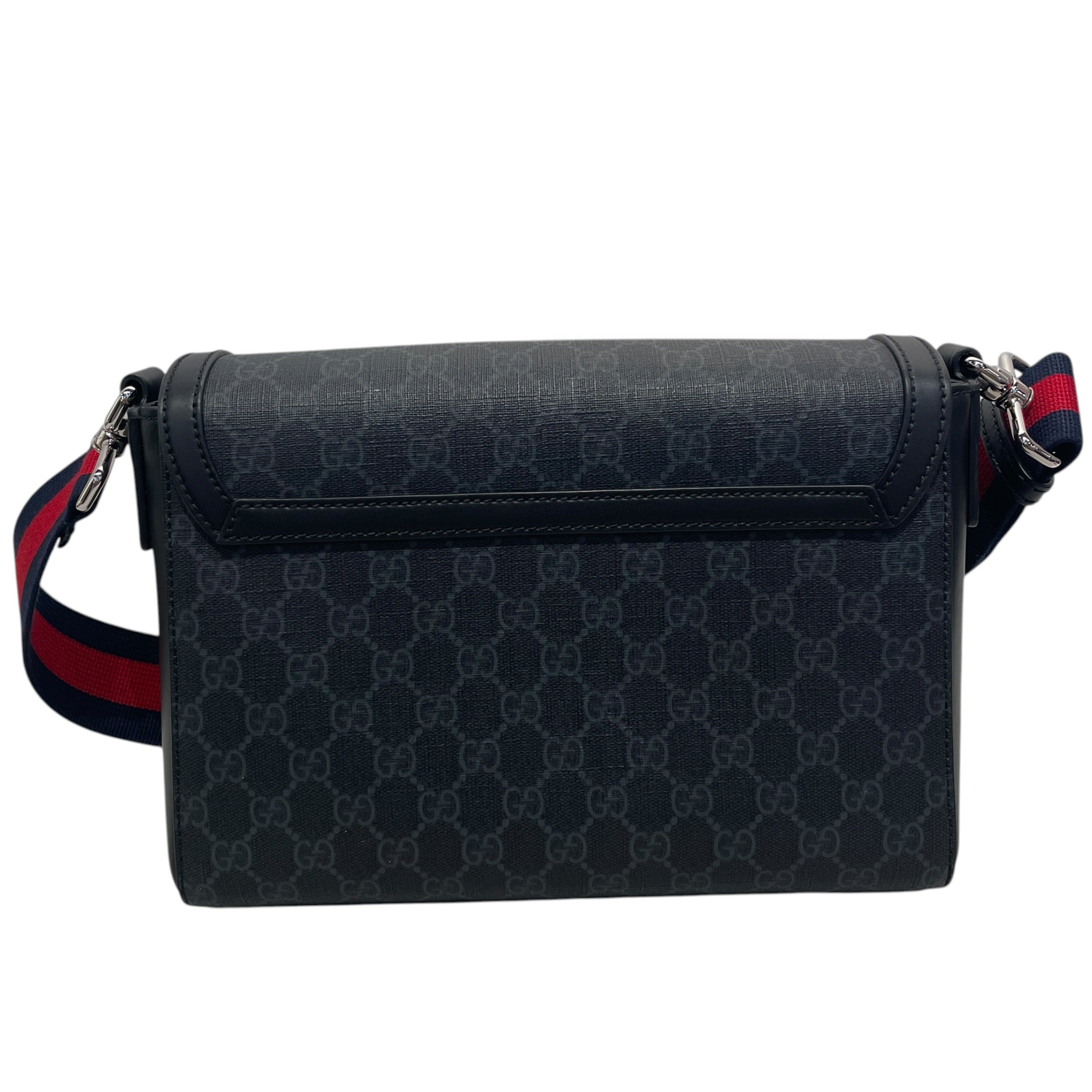GUCCI/Bag/Monogram/Leather/BLK/Messenger Bag view 2