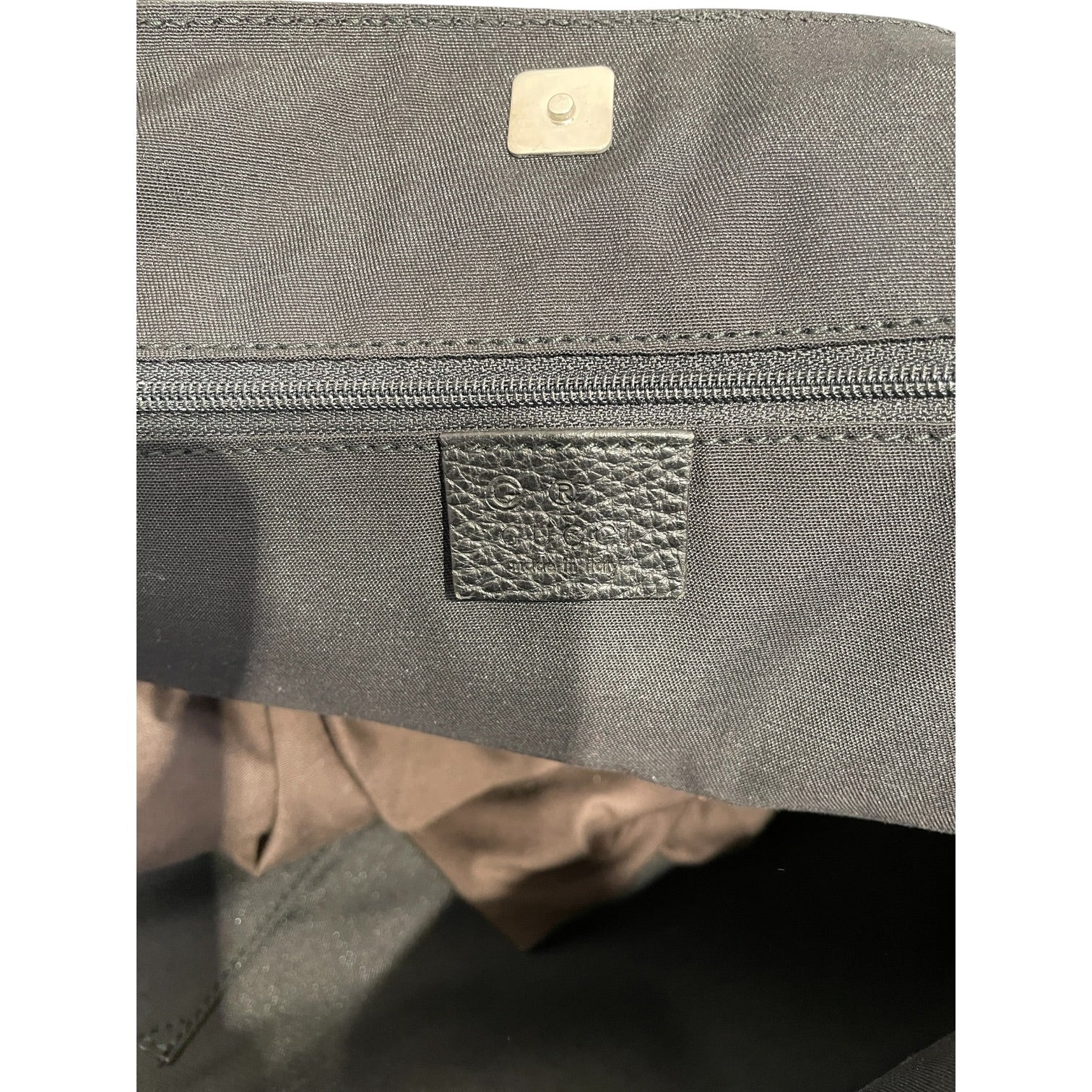 GUCCI/Tote Bag/Monogram/BLK/293580 204991 Canvas Abbey view 3