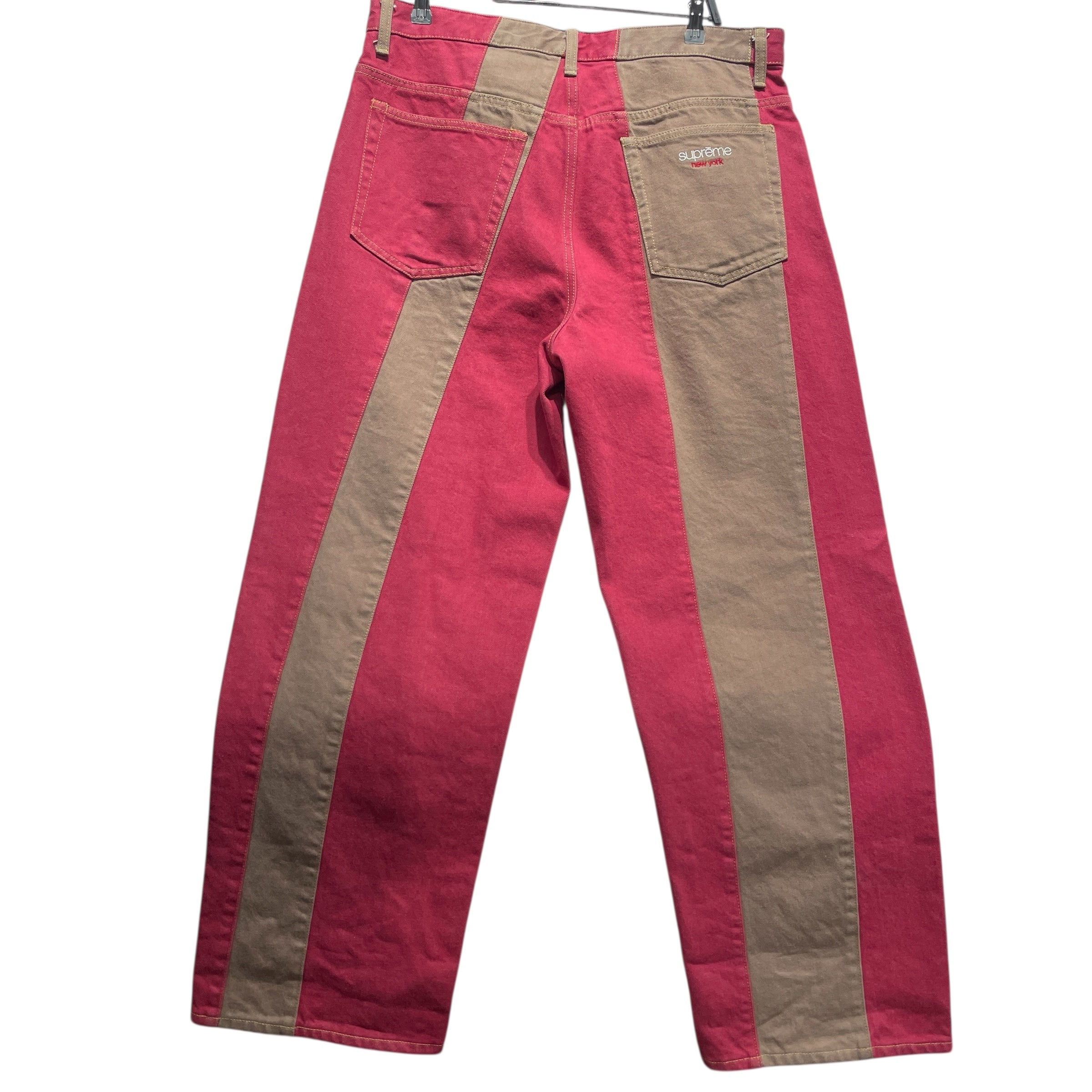Supreme/Pants/32/Cotton/MLT/paneled stripe view 2
