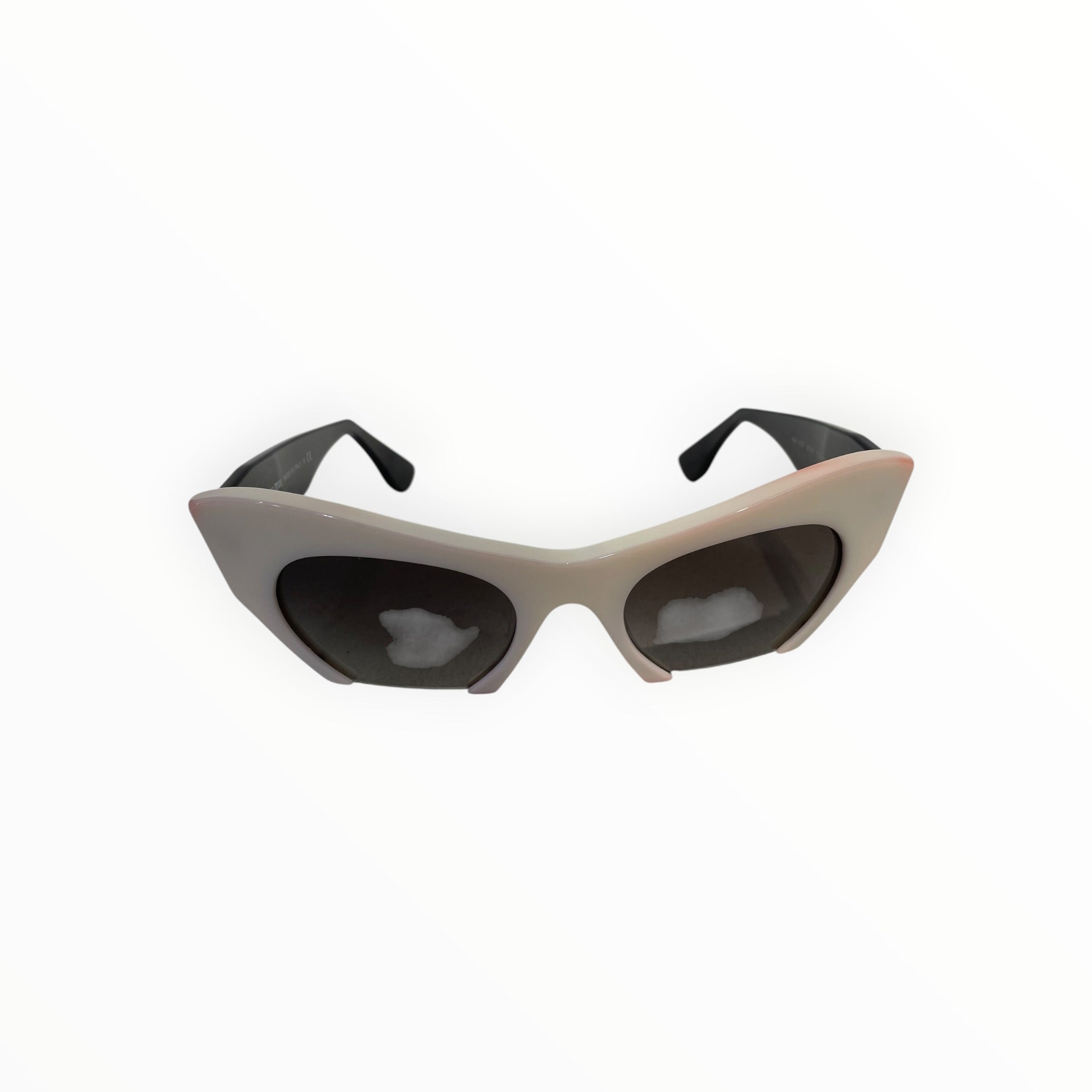 MIU MIU/Sunglasses/Plastic/WHT/Rimless/smu 10os view 3