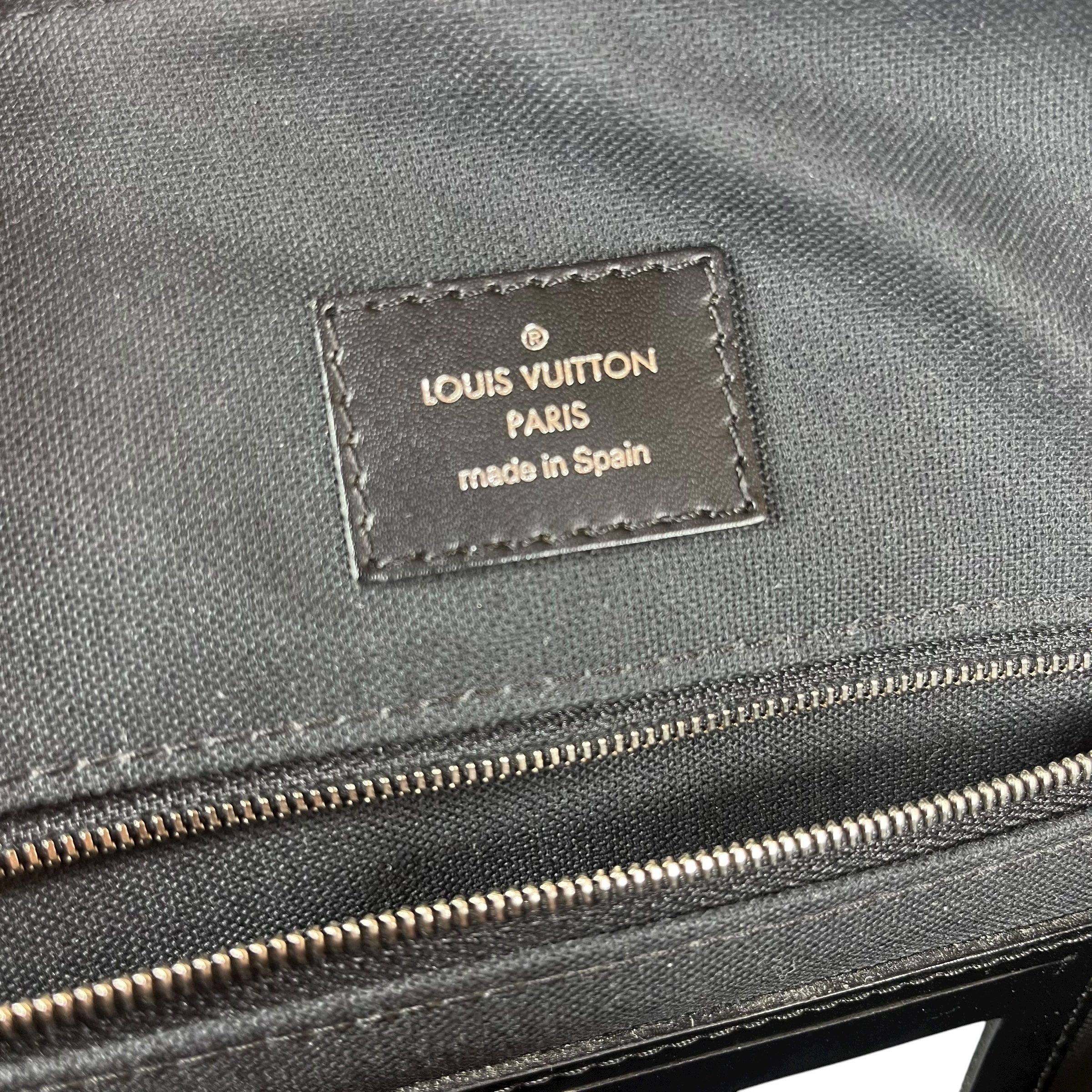 LOUIS VUITTON/Hand Bag/OS/Leather/BLK/epi key view 3
