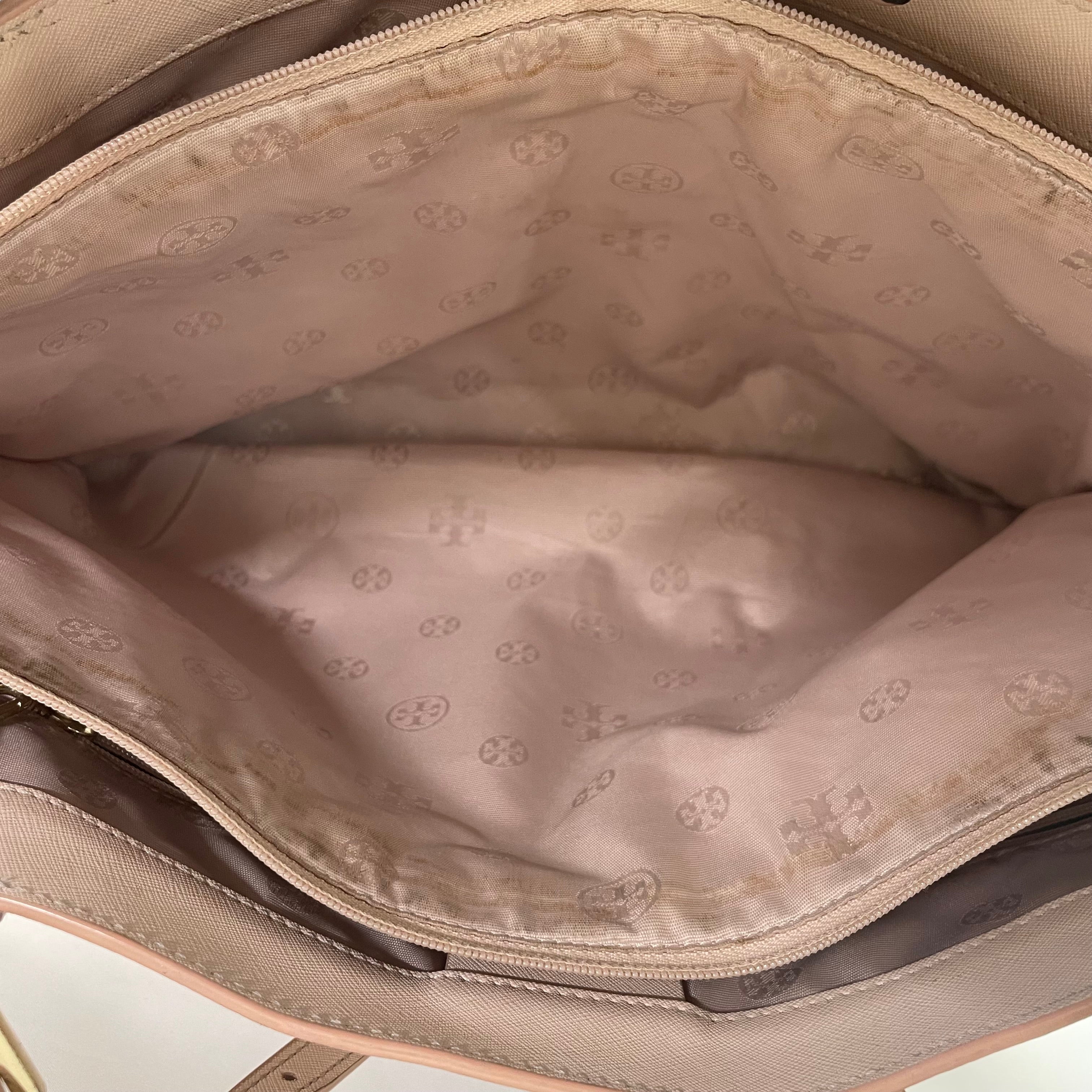 TORY BURCH/Tote Bag/Leather/PNK/GOLD HARDWARE view 7