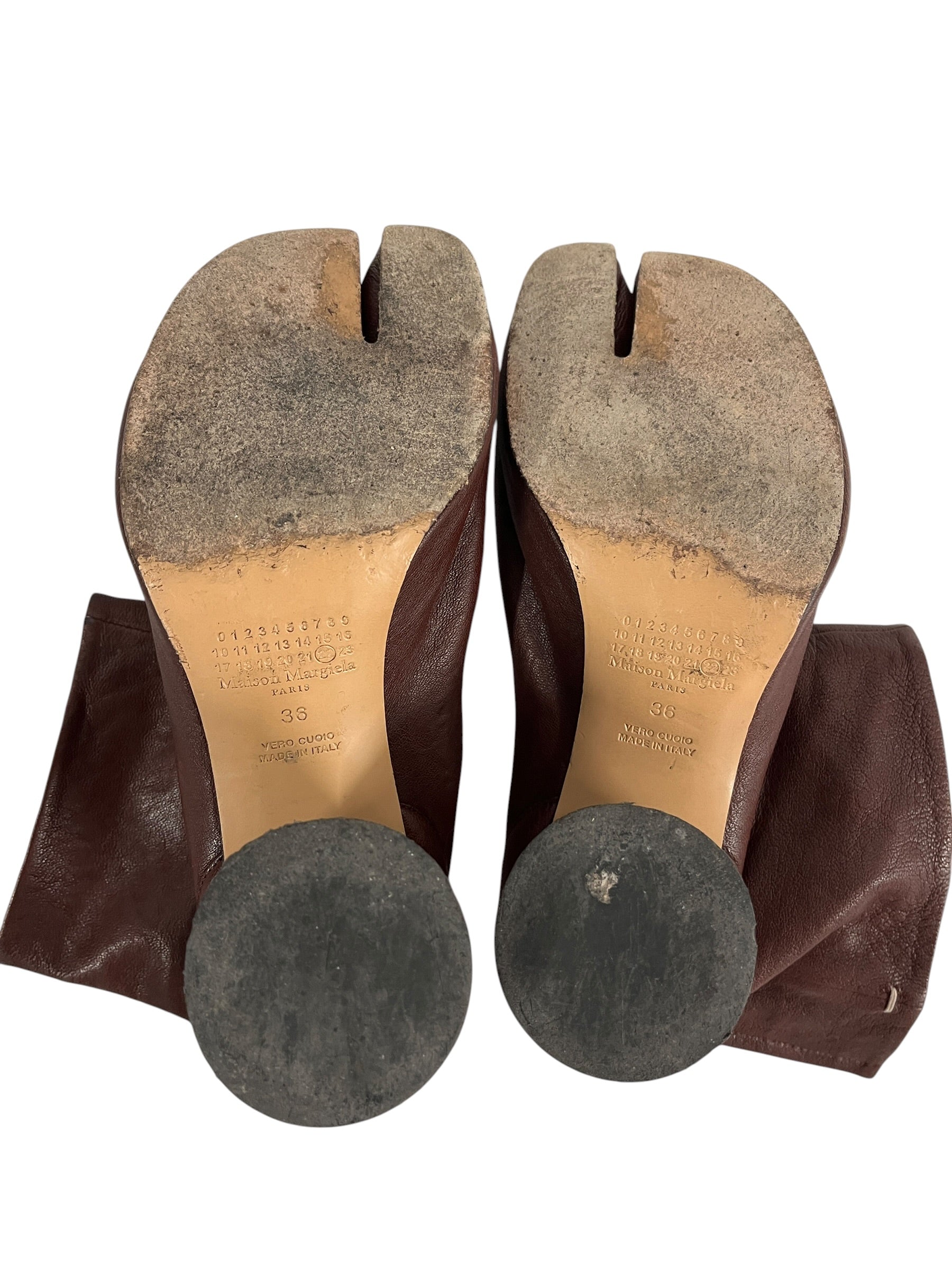 Maison Margiela/Boots/EU 38/Leather/BRW/ view 5