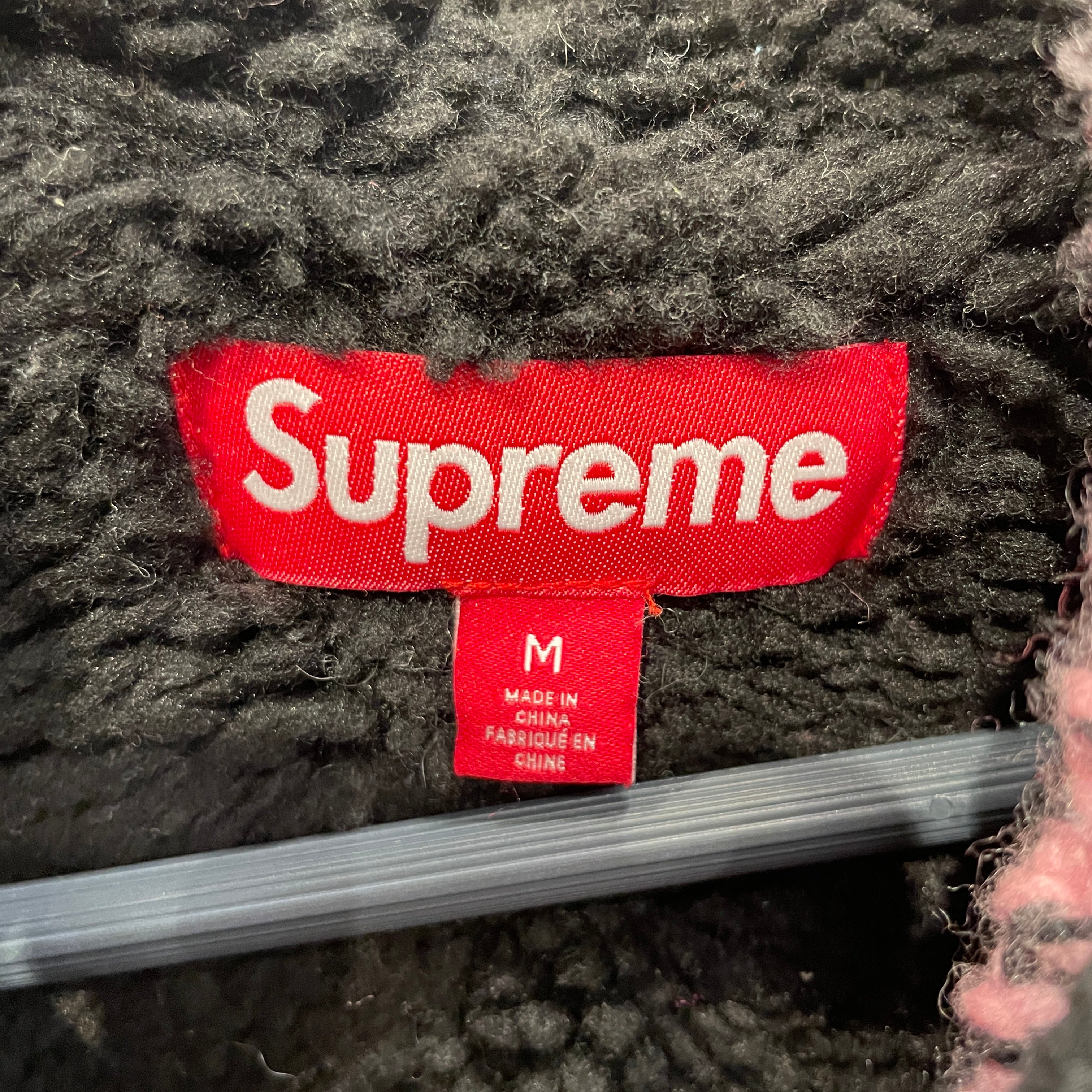 Supreme/Jacket/M/Wool/PNK/All Over Print/PINK MELANGE KNIT JACKET view 3