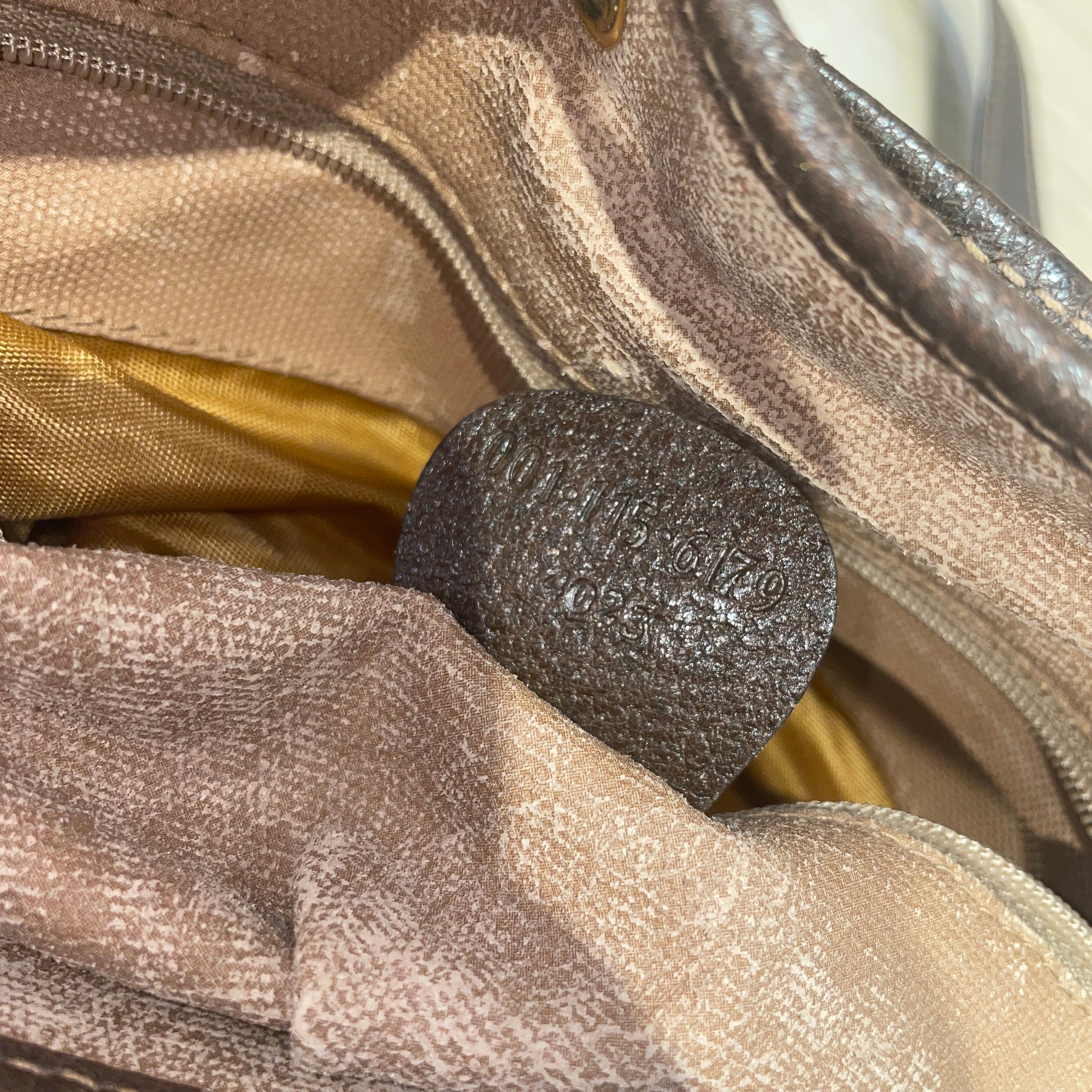 GUCCI/Bag/Monogram/BRW/Supreme Web Sherry Line PVC view 4