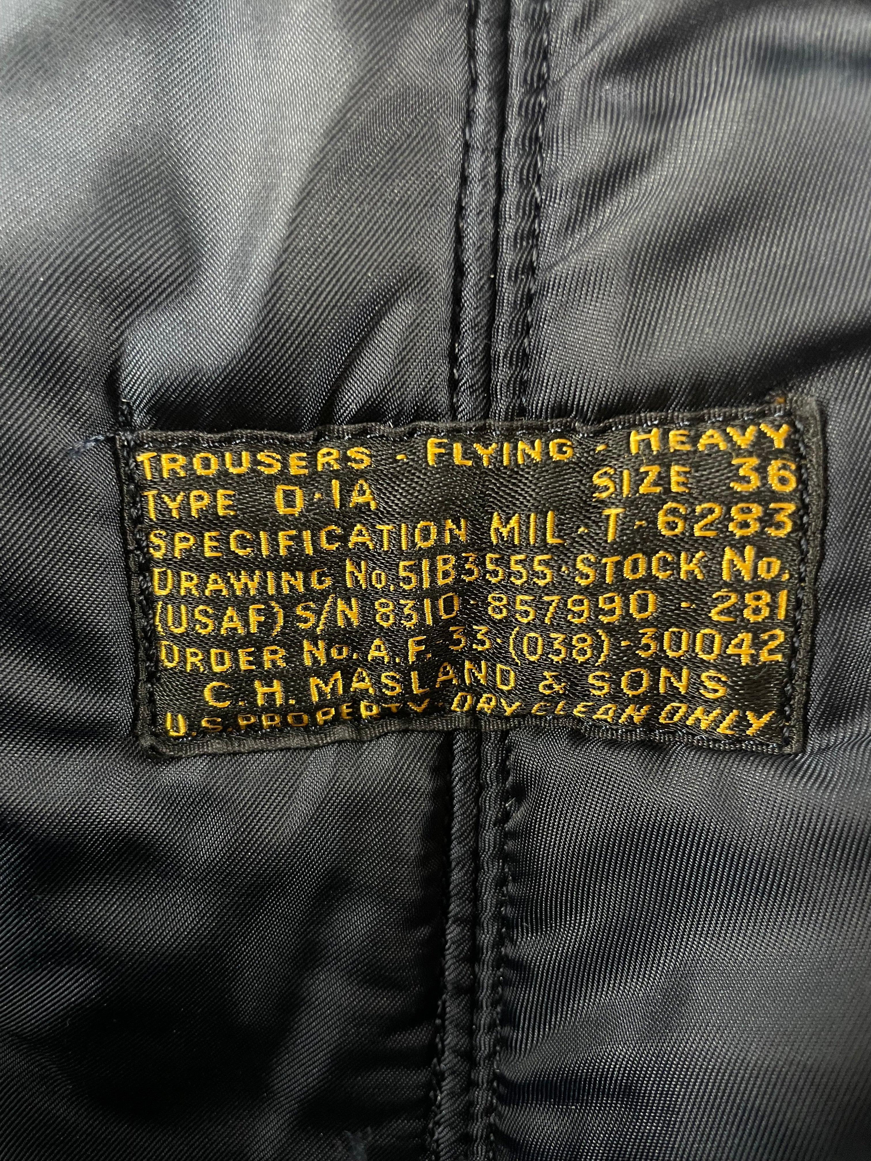 GROTURE/Bottoms/36/Nylon/NVY/Joggers/FULL ZIP FLIGHT PANT view 7