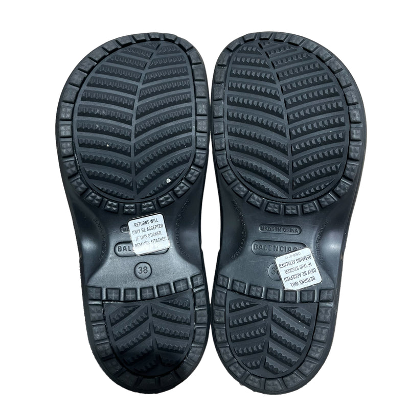 BALENCIAGA/crocs/Hi-Sneakers/EU 38/BLK/