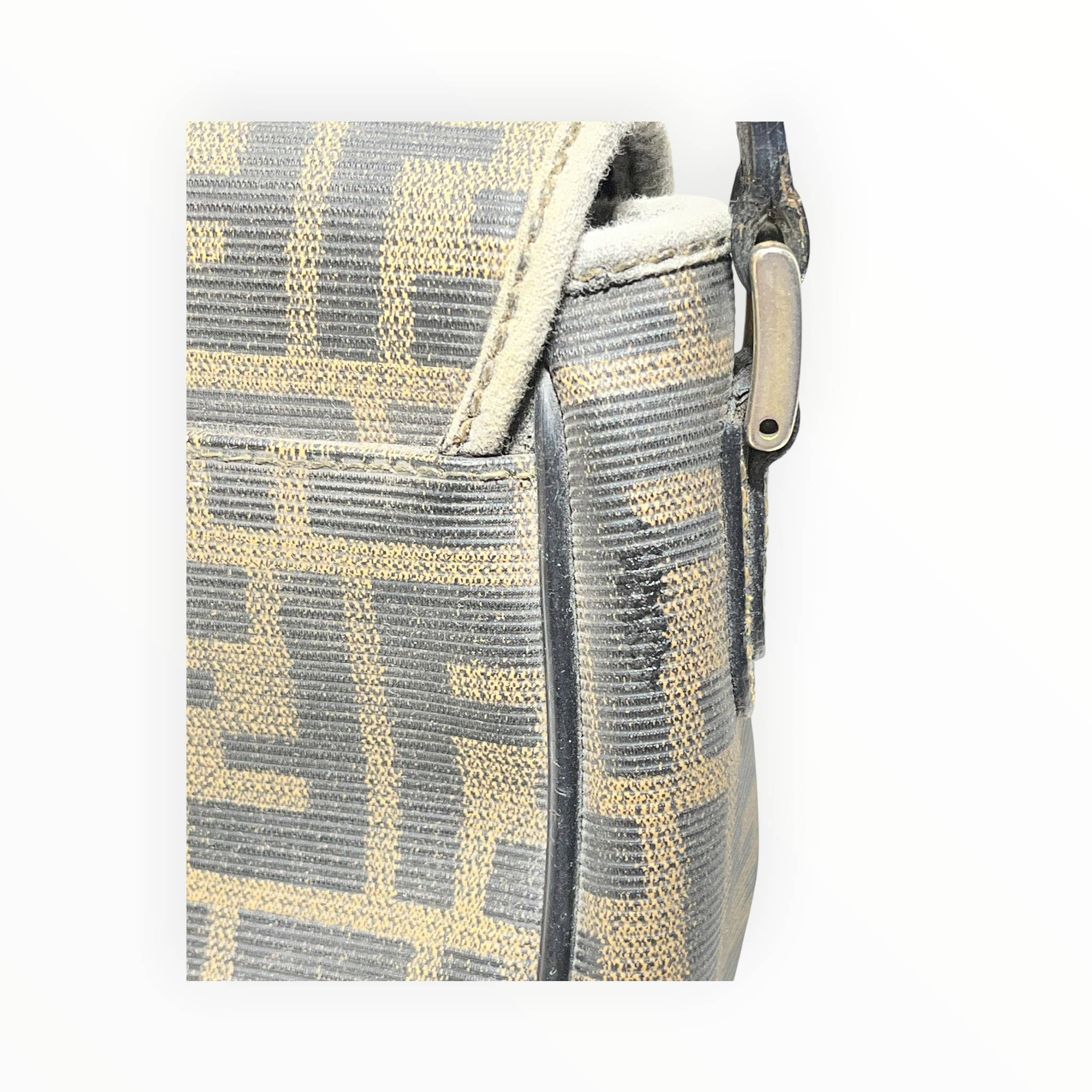 FENDI/Cross Body Bag/Leather/BRW/ZUCCA MINI MESSENGER view 16