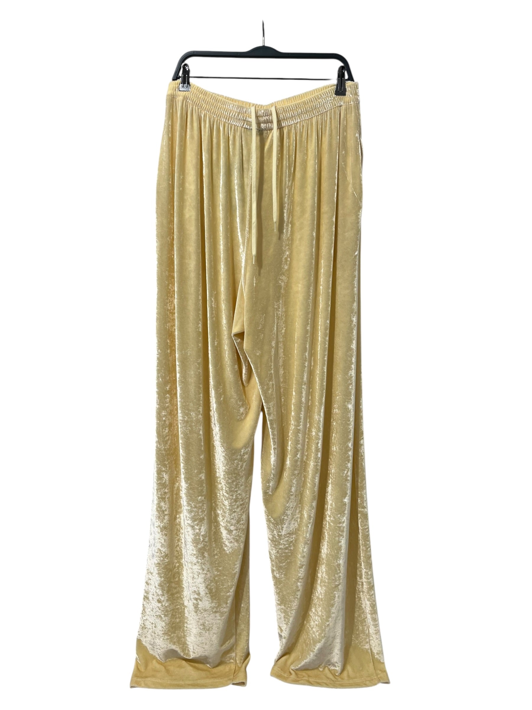 BALENCIAGA/Bottoms/M/Velour/YEL/BB PARIS ICON PANTS BNWT view 1
