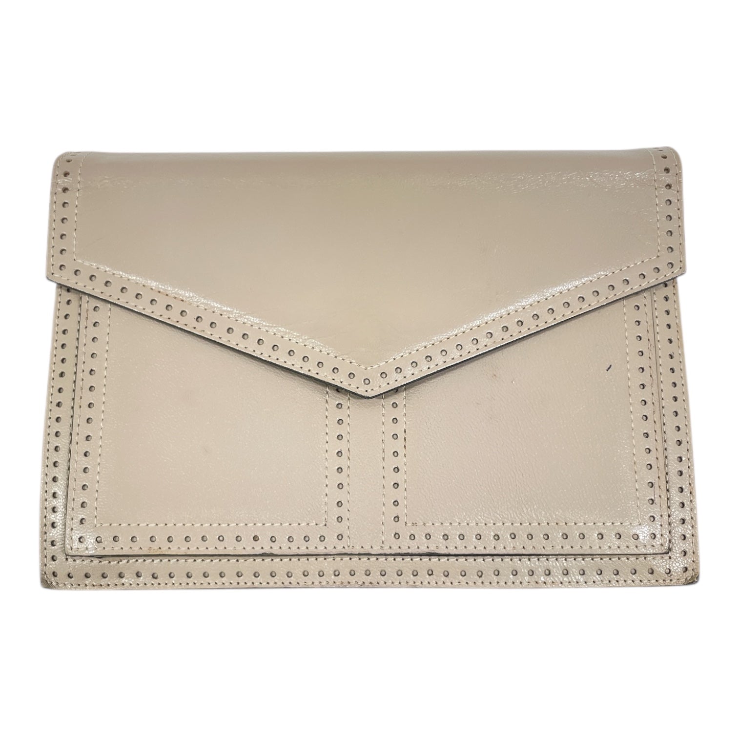 YVES SAINT LAURENT/Cross Body Bag/Leather/WHT/ view 1