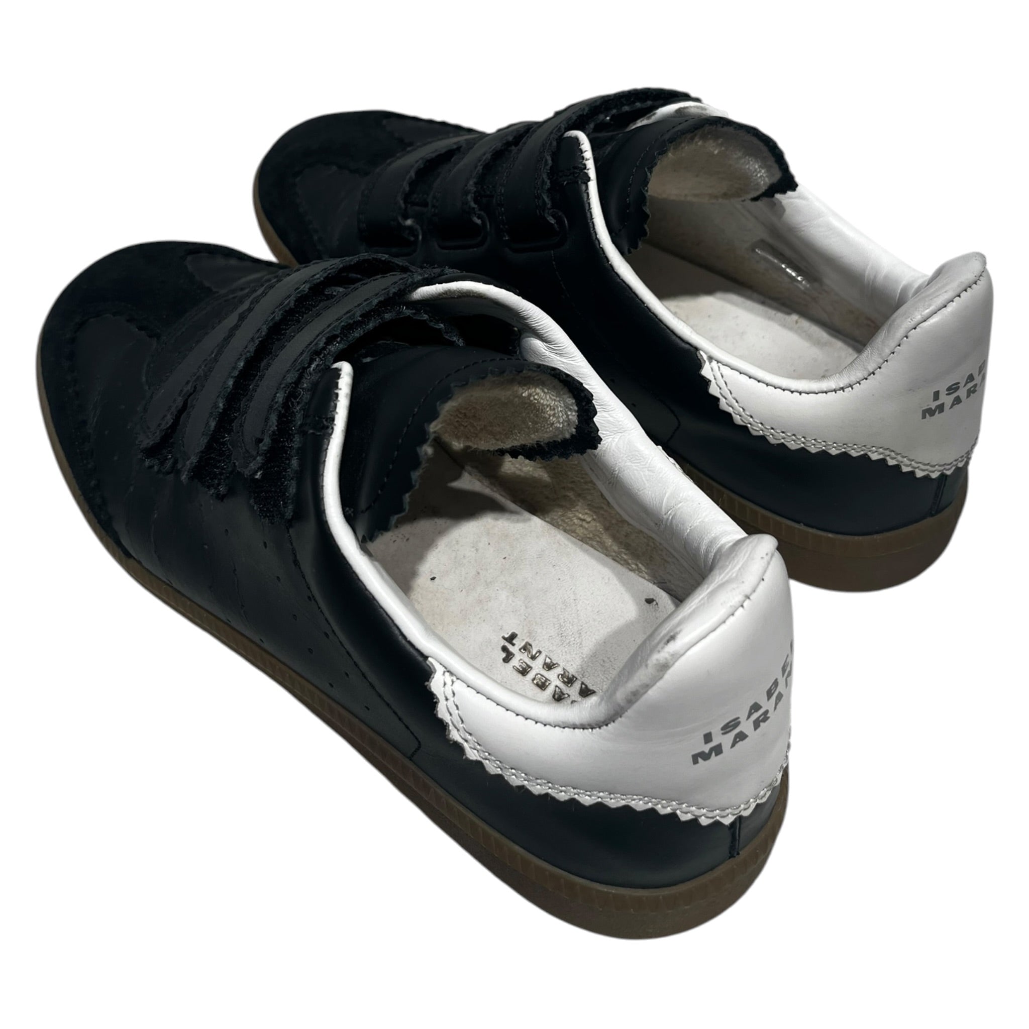 ISABEL MARANT/Low-Sneakers/EU 40/Leather/BLK/Beth Starp Sneaker view 2