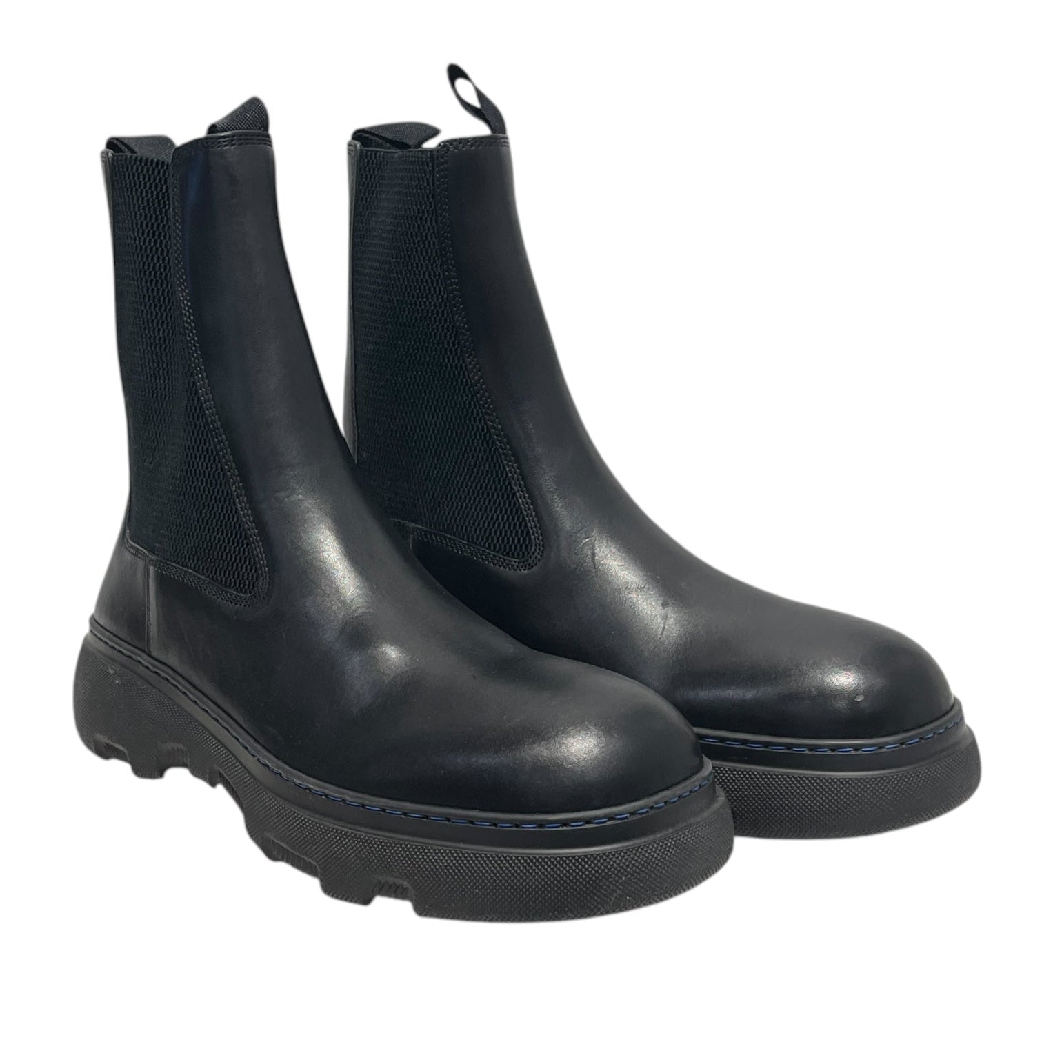 BURBERRY/Chelsea Boots/EU 44.5/Leather/BLK/CHELSEA CREEPER BOOT view 1