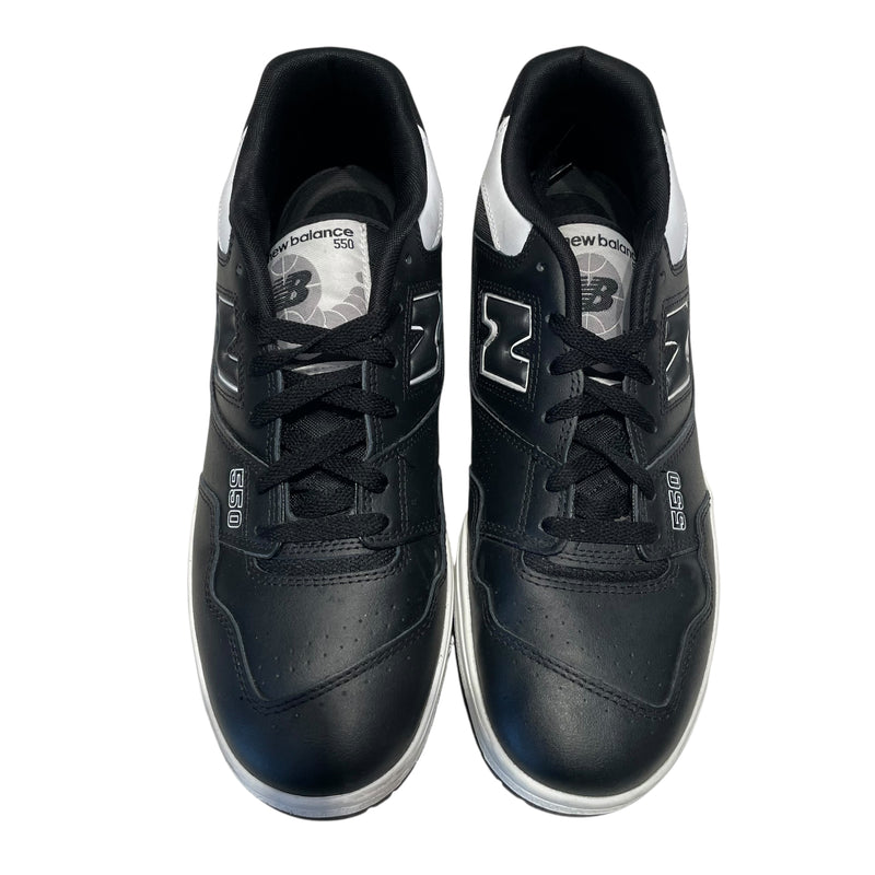 NEW BALANCE/Low-Sneakers/US 11.5/Leather/BLK/550 SHADOW