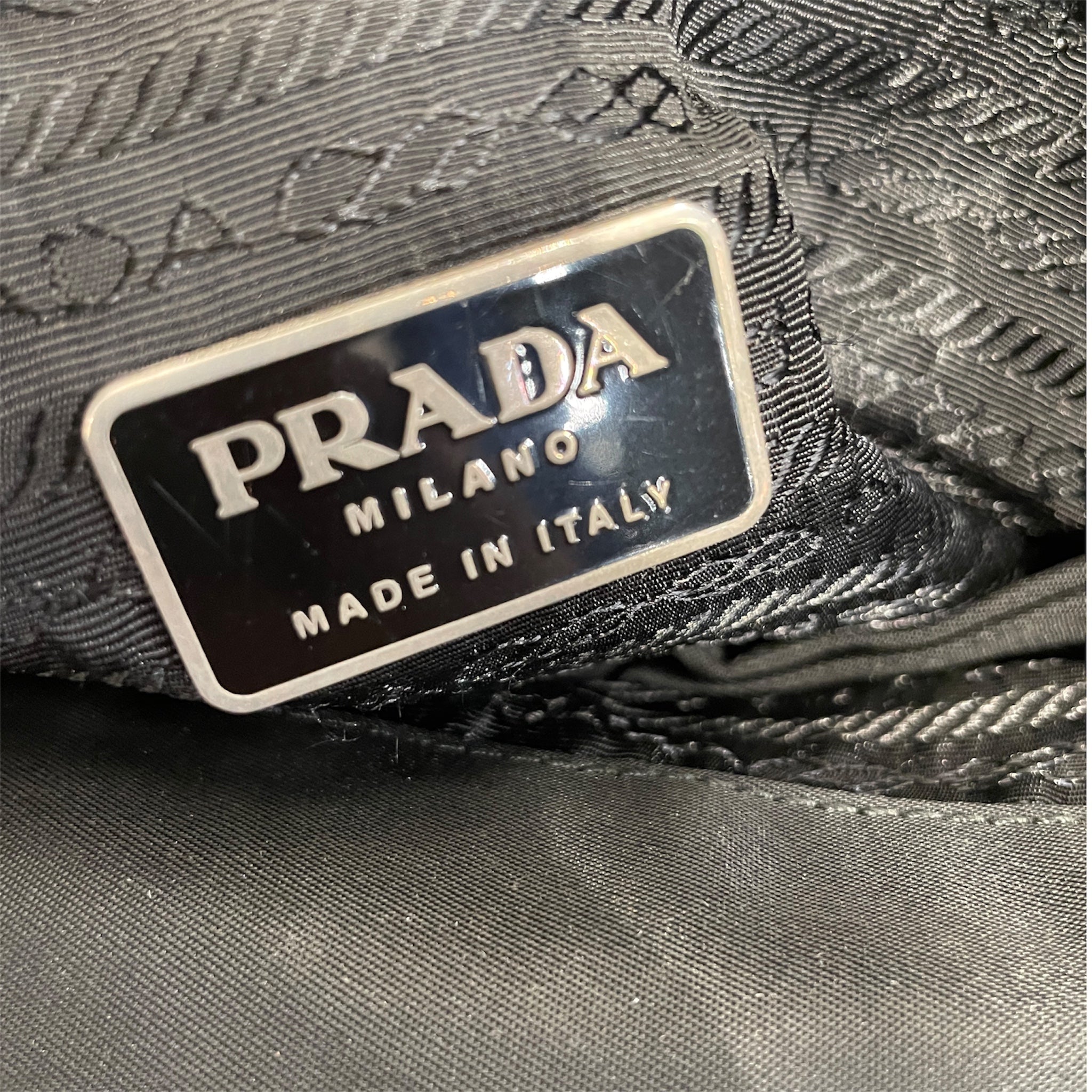 PRADA/Hand Bag/Nylon/GRN/NYLON BAG view 3