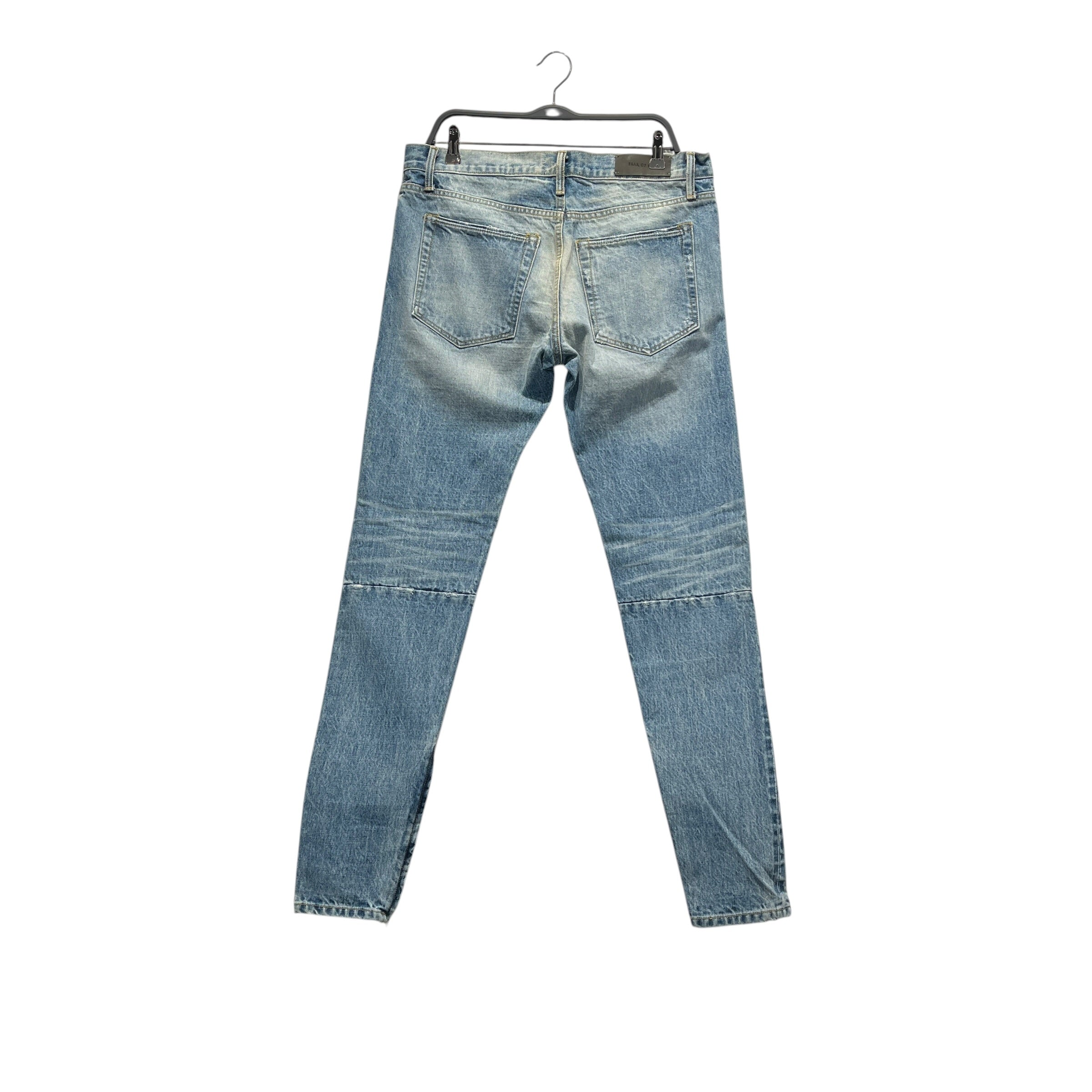 FEAR OF GOD/Pants/34/Denim/BLU/DARK WASH ZIPPERS ON ANKLES view 2