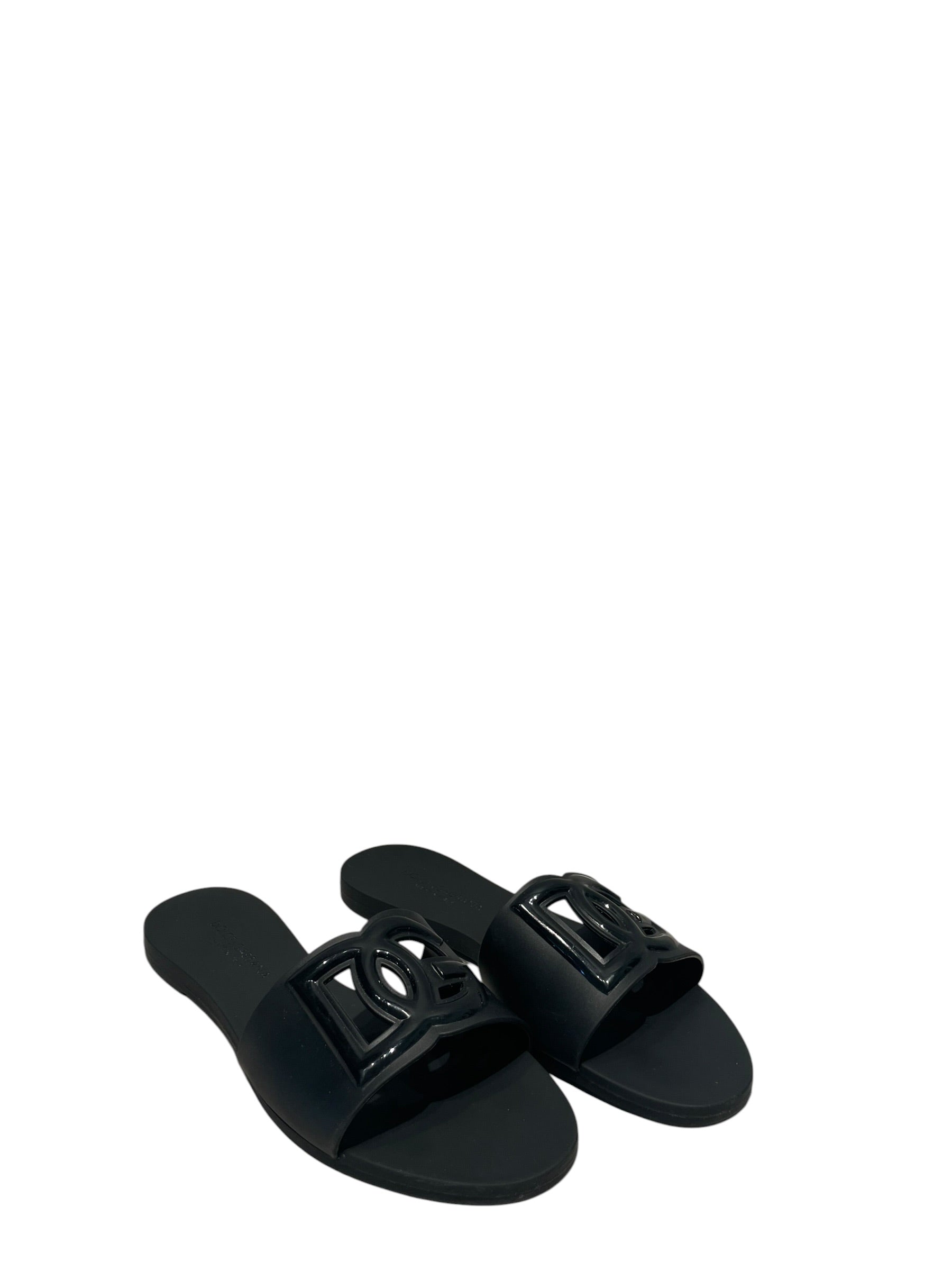 DOLCE&GABBANA/Sandals/EU 39/BLK/ view 1