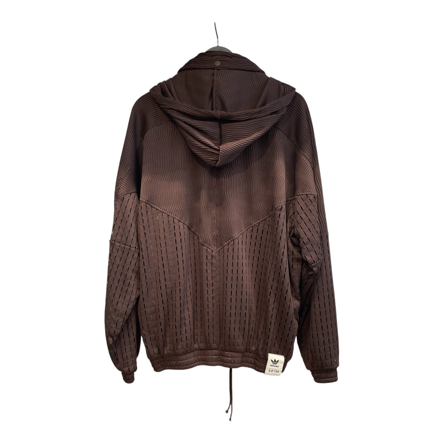 adidas/Zip Up Hoodie/XL/Cotton/BRW/ADIDAS X SONG FOR THE MUTE view 2
