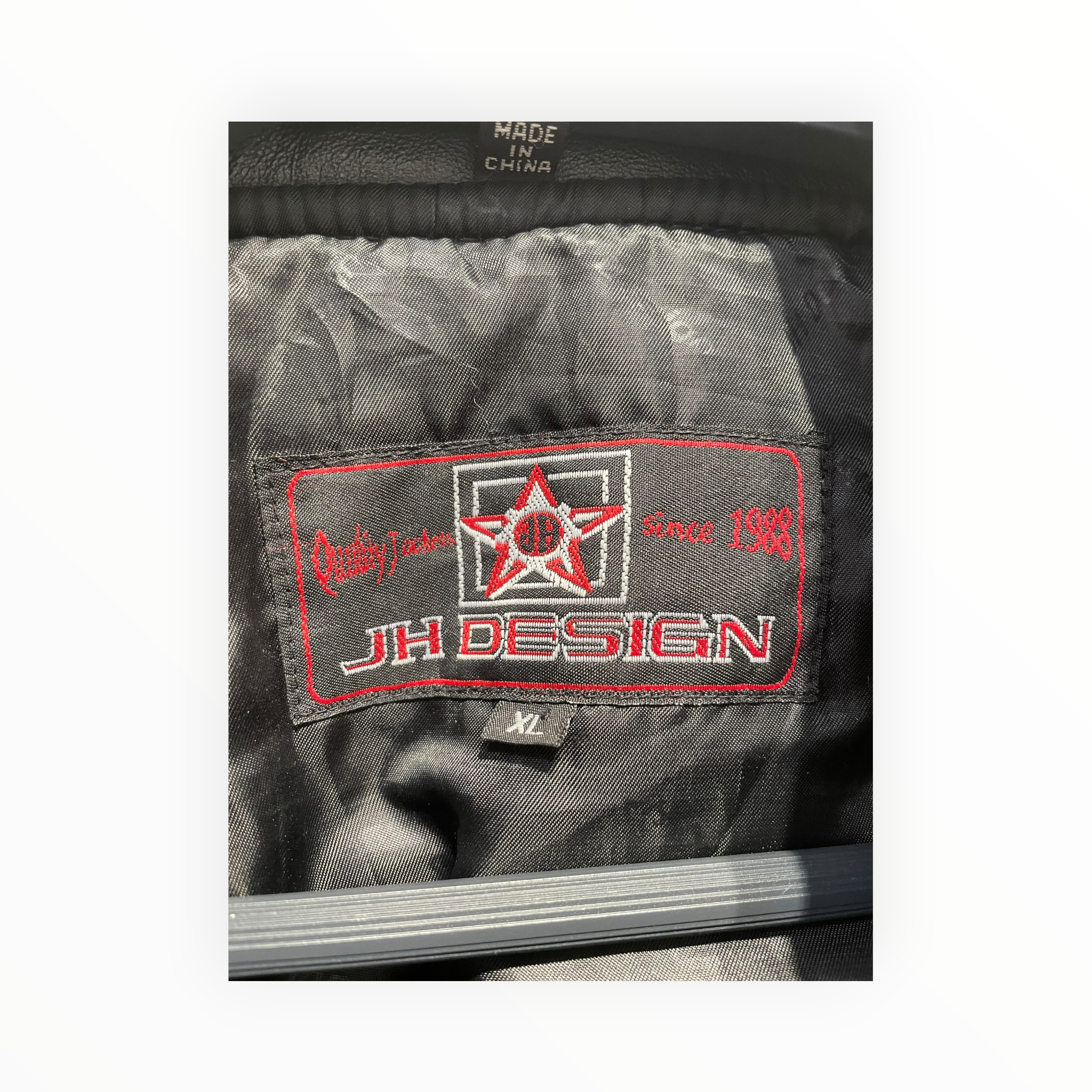 JEFF HAMILTON/Leather Jkt/XL/Leather/BLK/All Over Print/NASCAR M&M'S RACING JACKET view 3