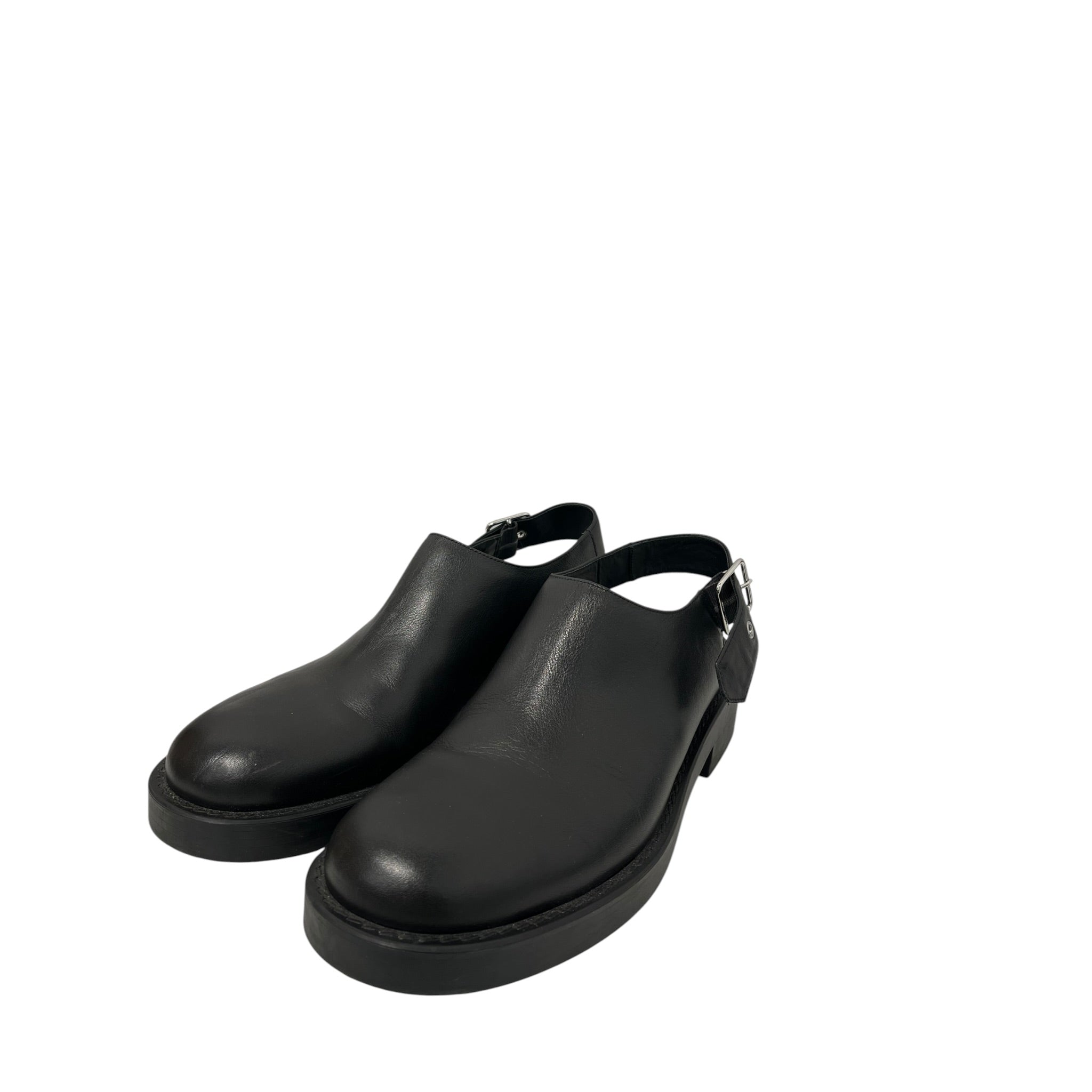 Courreges/Loafers/EU 44/Leather/BLK/GOGO CLOGS view 2