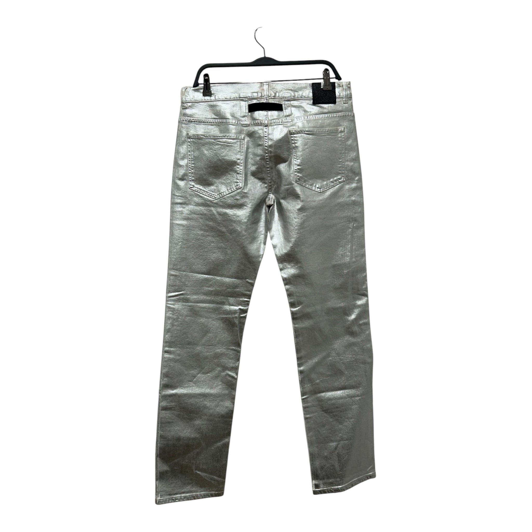 1017 ALYX 9SM(ALYX)/Straight Pants/32/Cotton/SLV/PAINTED JEANS view 2