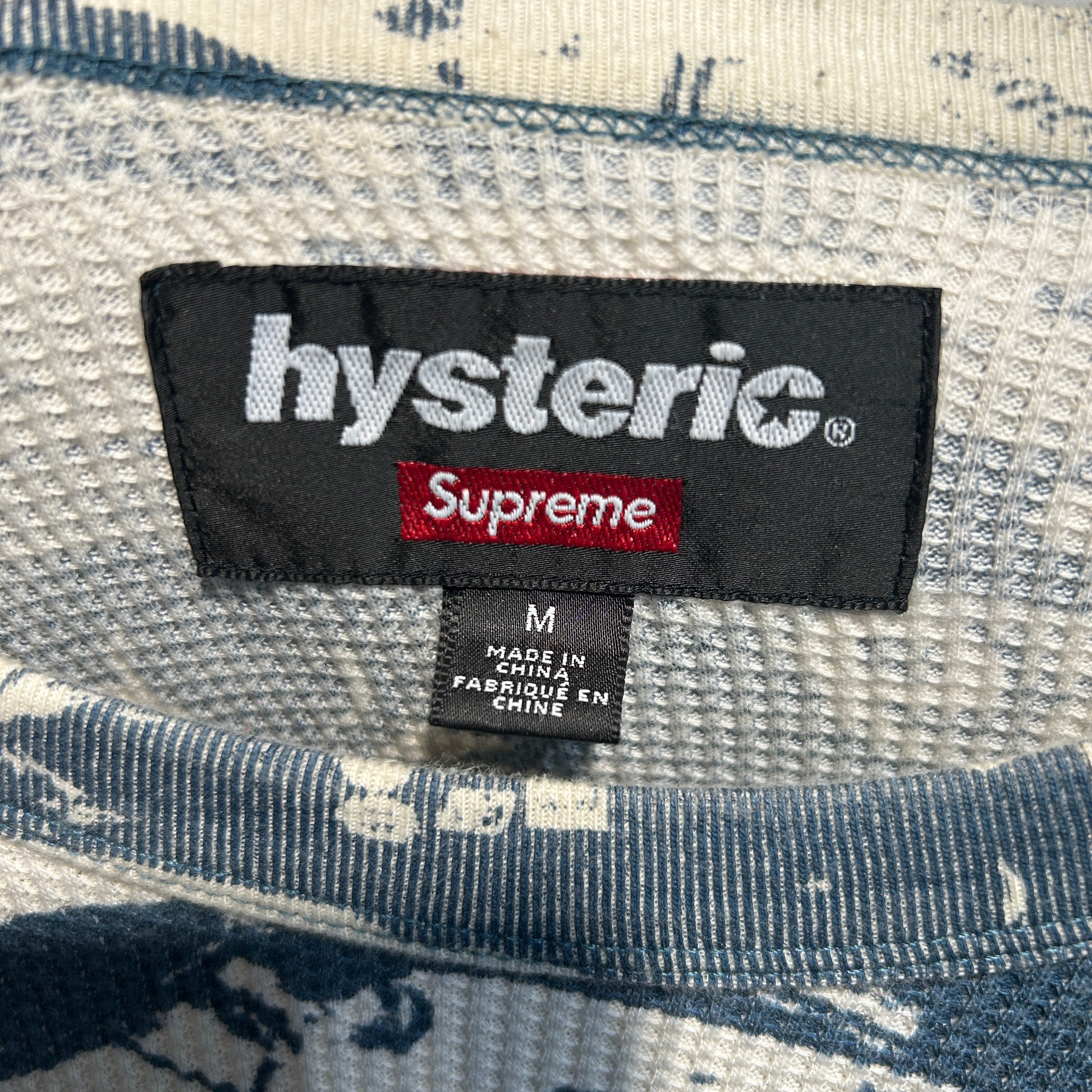 Supreme/HYSTERIC GLAMOUR/Sweater/M/Cotton/BLU/Hysteric Glamour x Supreme view 3