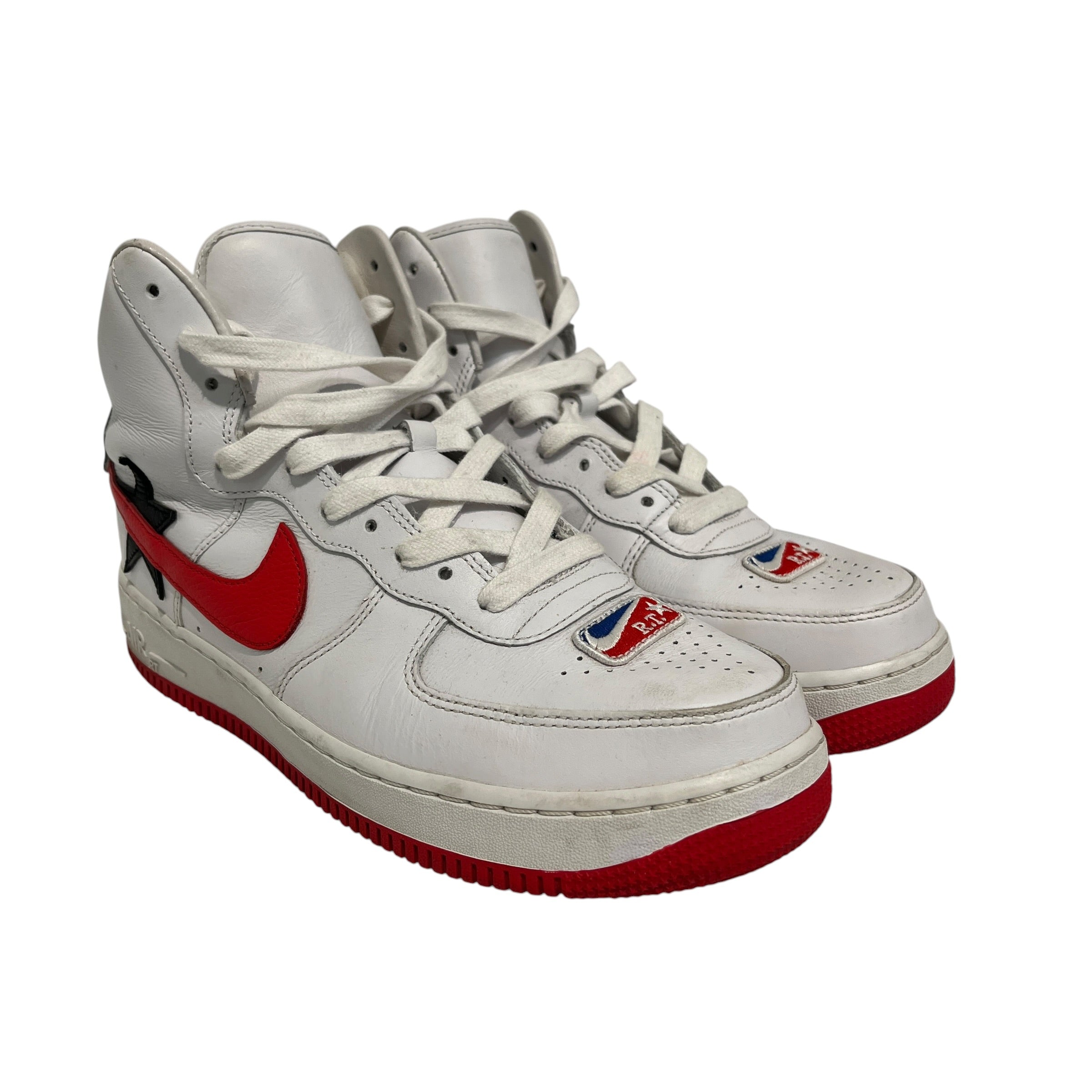 NIKE/Hi-Sneakers/US 9/Leather/WHT/AF1 HI Riccardo Tisci Victori view 1