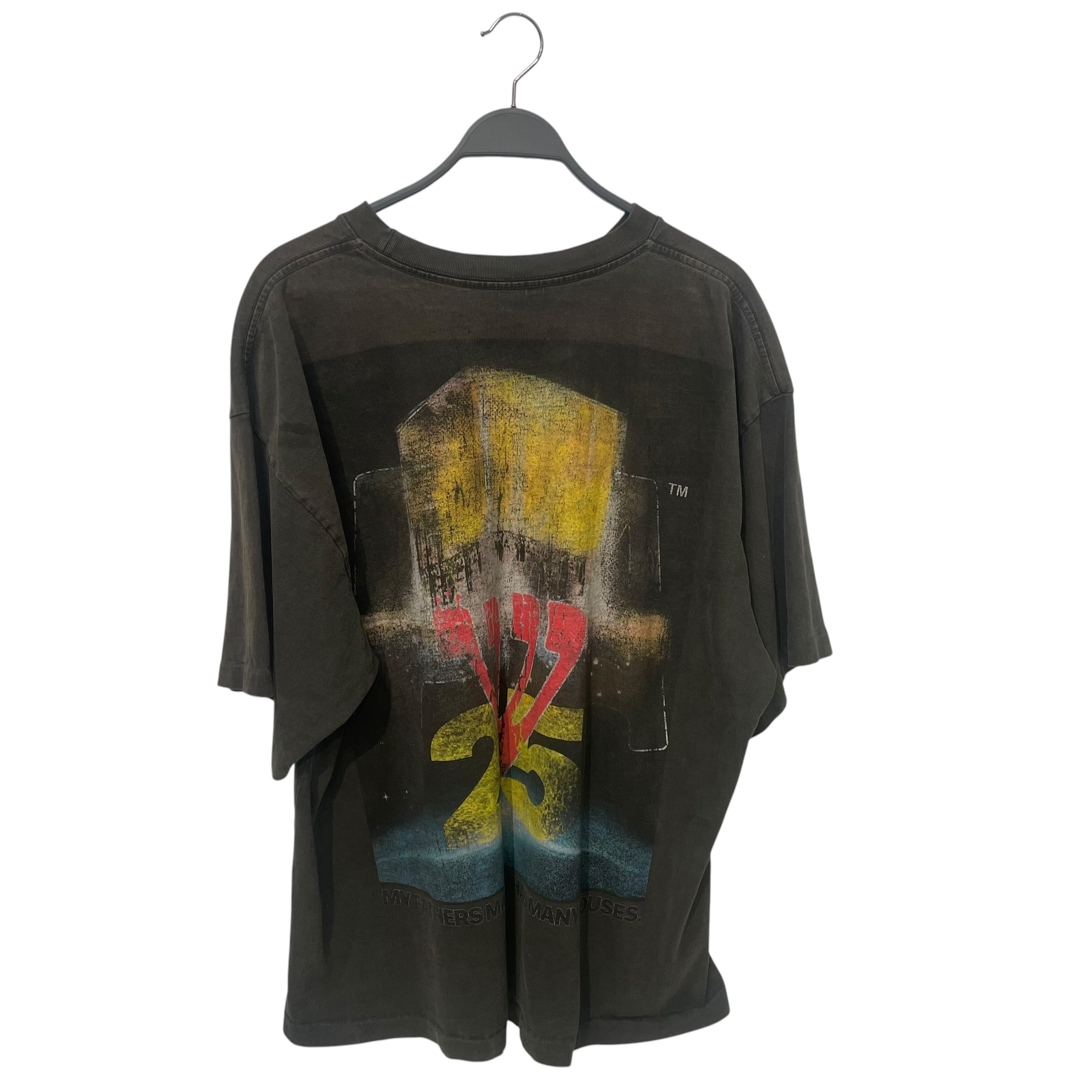 RRR123 RIVINGTON roi Rebis/T-Shirt/Cotton/BLK/Graphic/'MY FATHERS HOUSE' CVA view 2